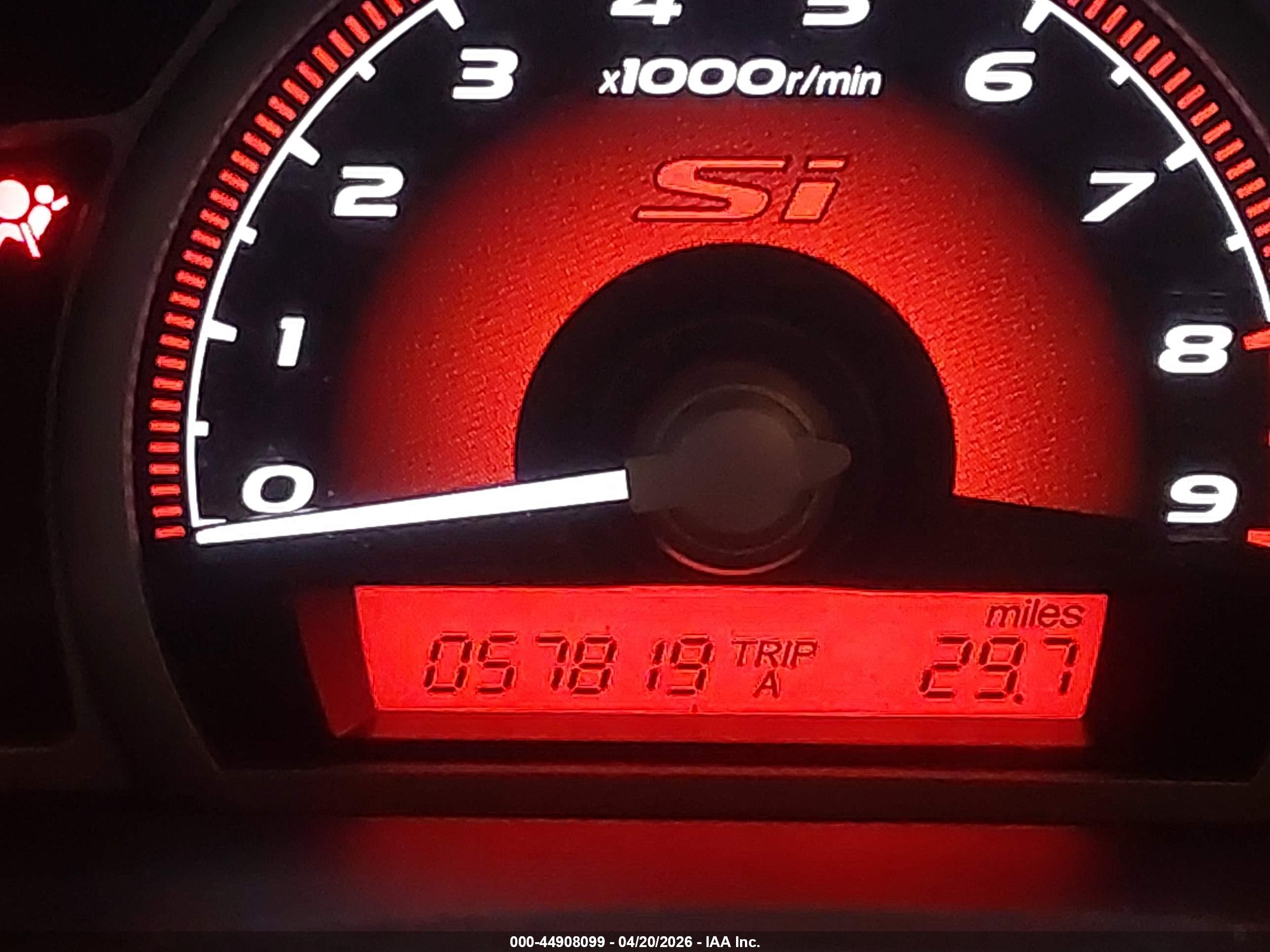 2006 Honda Civic Si Si/si (m6)/w/navi   St Blue vin: 2HGFG21556H707869