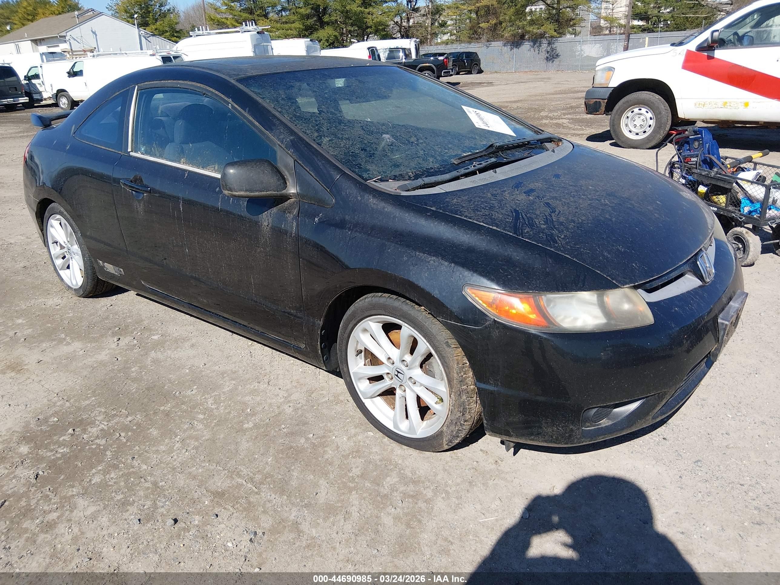 2006 Honda Civic Si Si/si (m6)/w/navi   St Black vin: 2HGFG21556H707970