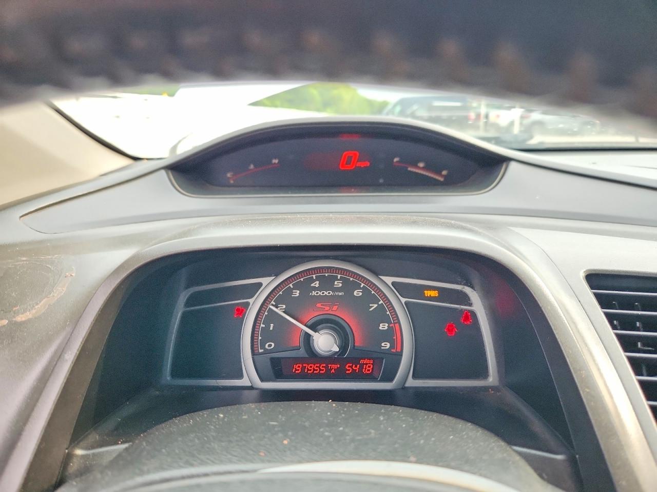 2009 Honda Civic Si Серебряный vin: 2HGFG21559H701199