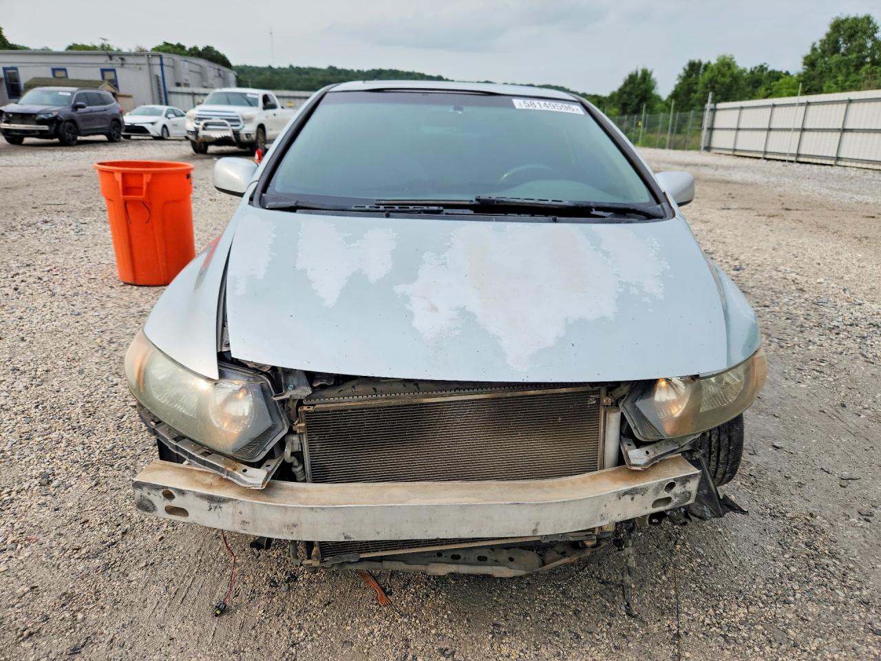 2009 Honda Civic Si Серебряный vin: 2HGFG21559H701199