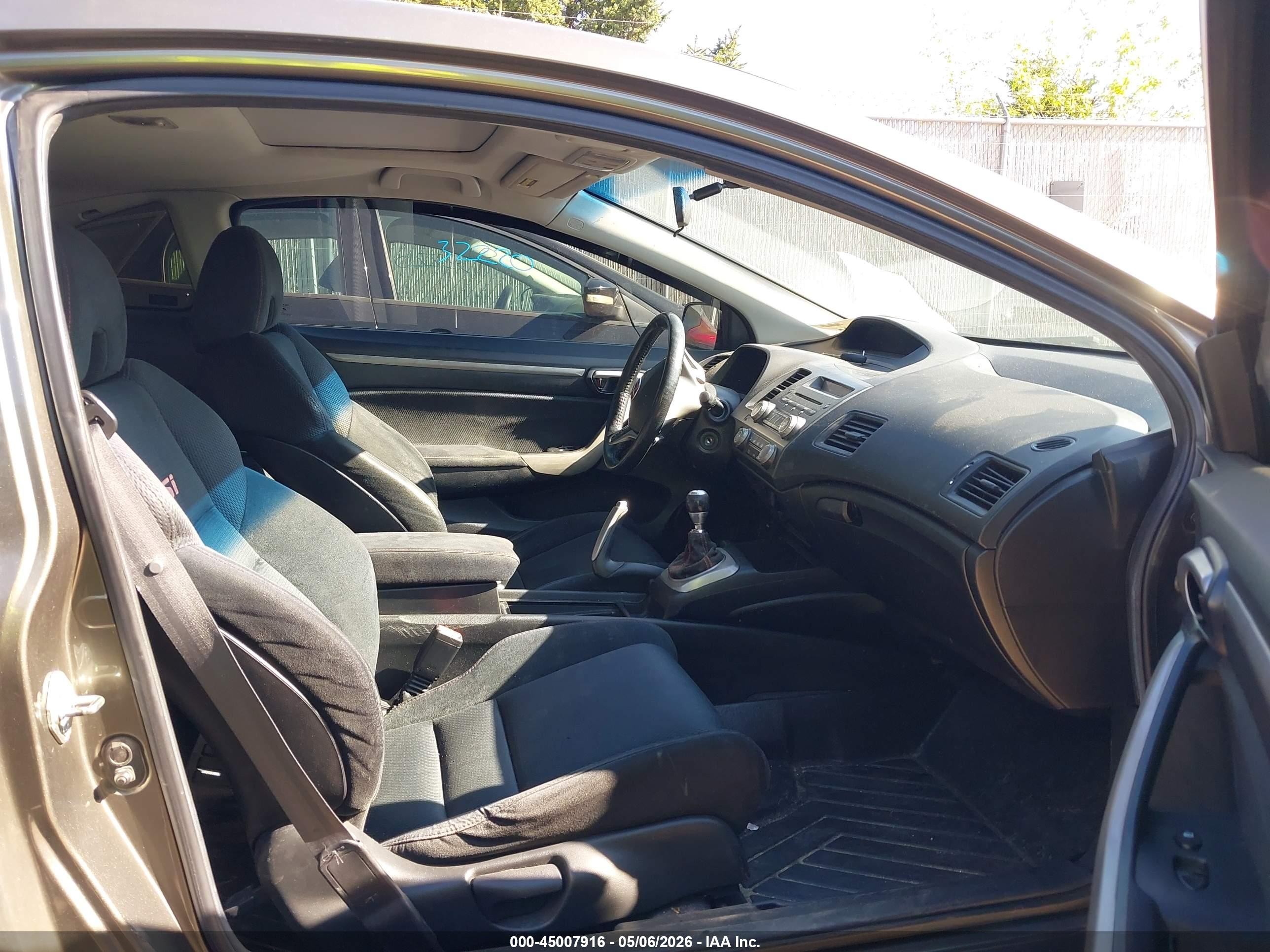 2006 Honda Civic Si Si/si (m6)/w/navi   St Серый vin: 2HGFG21576H702382