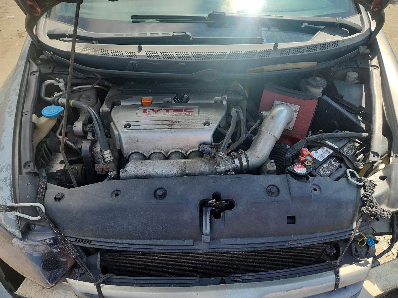2007 Honda Civic Si Gray vin: 2HGFG21577H703162