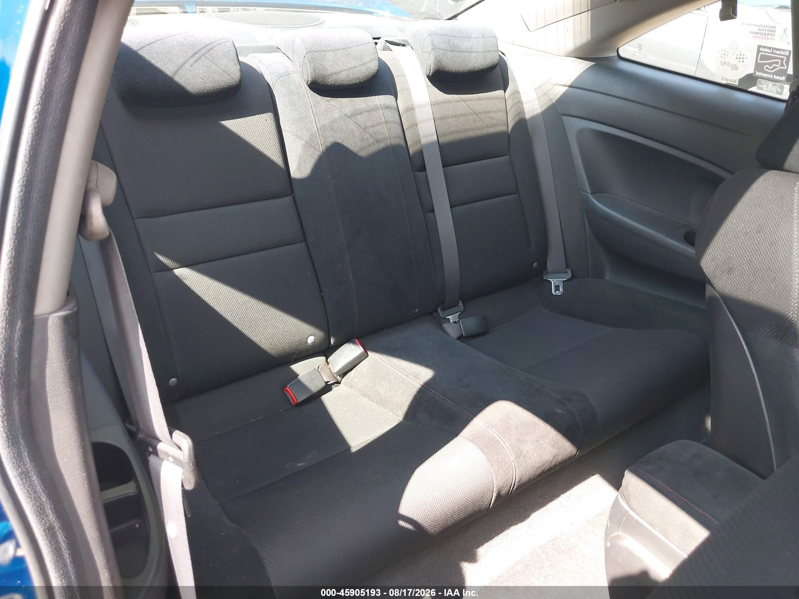 2009 Honda Civic Si Синий vin: 2HGFG21579H703875