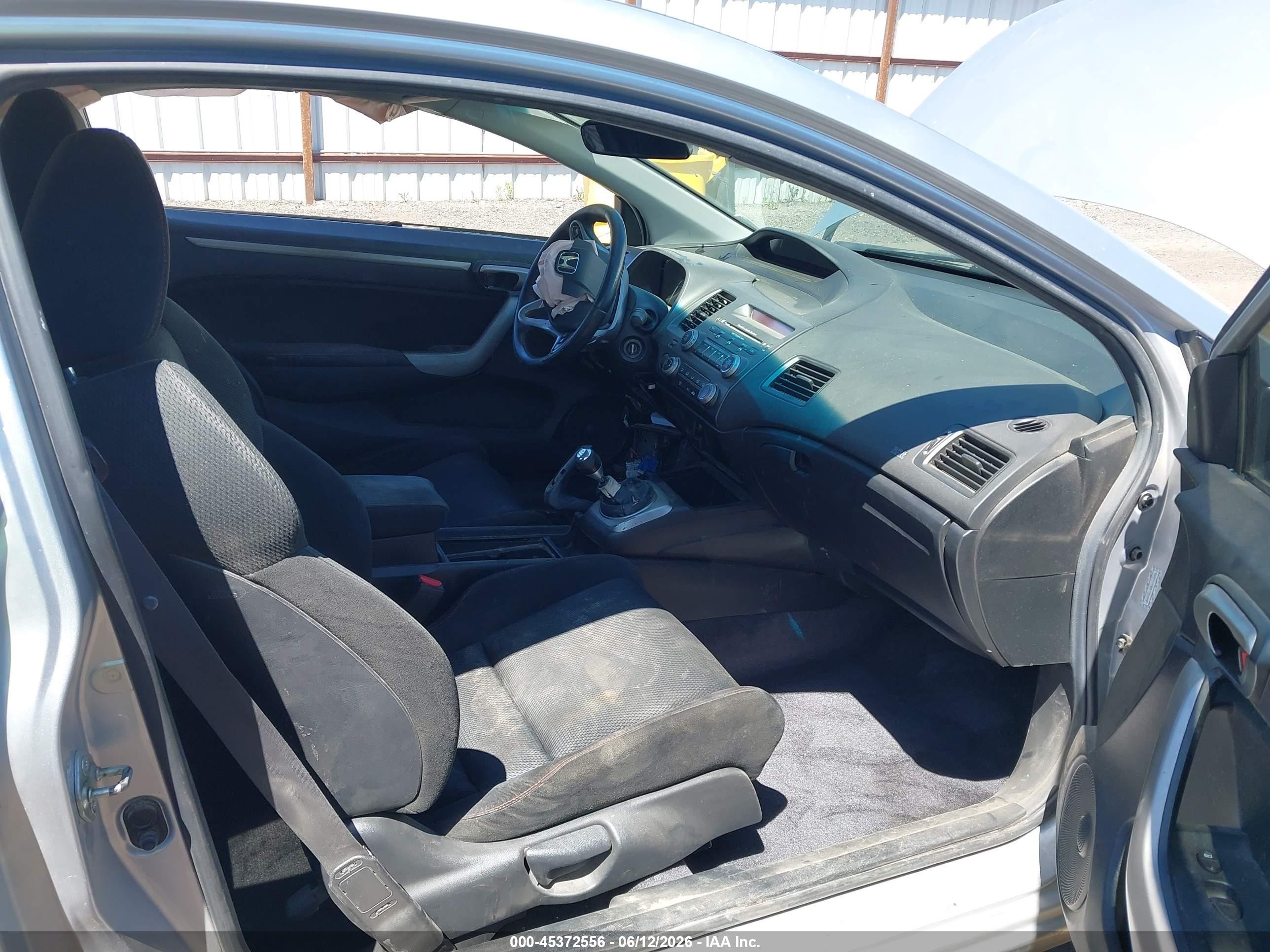2006 Honda Civic Si Silver vin: 2HGFG21586H713293