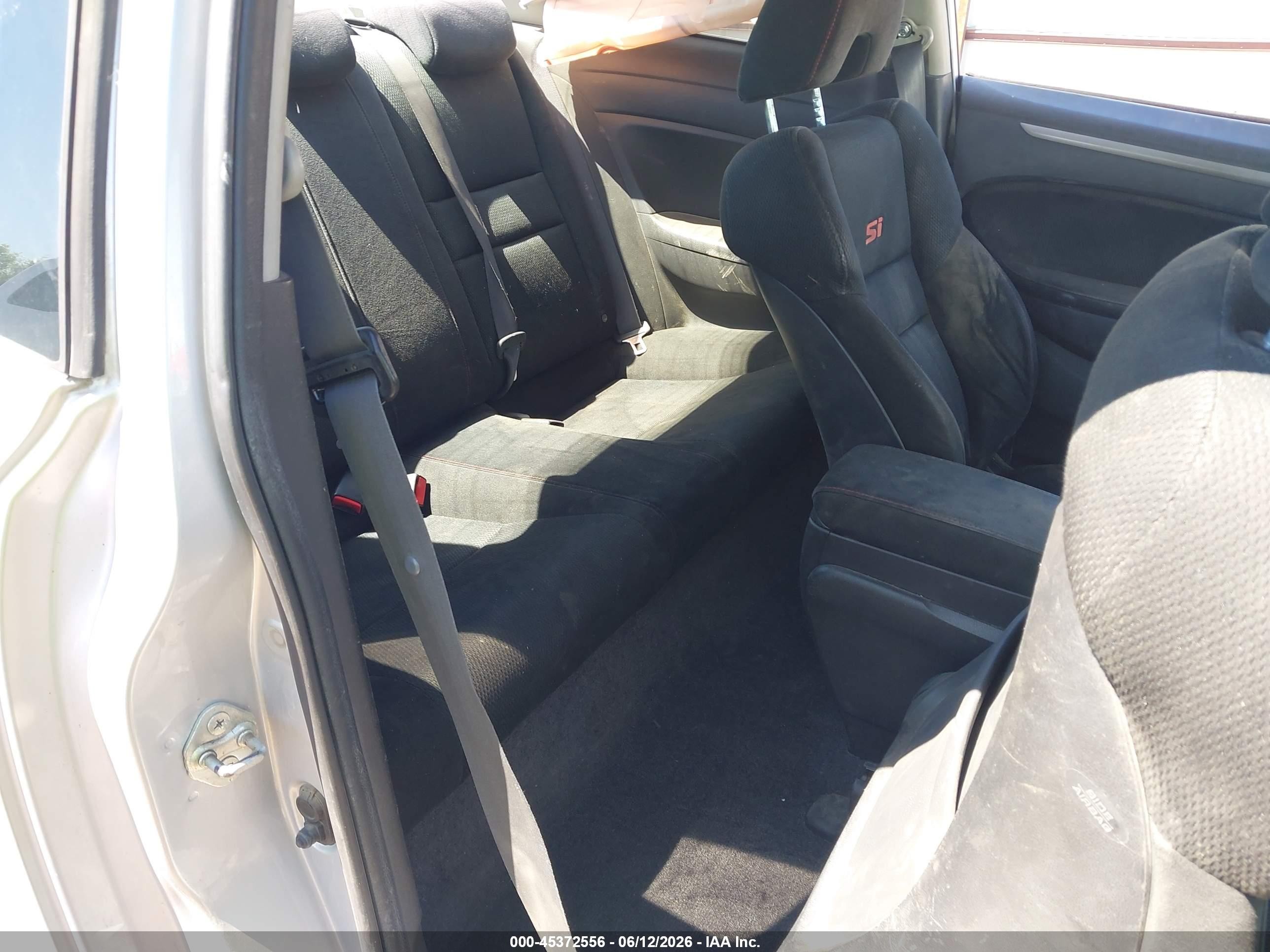2006 Honda Civic Si Silver vin: 2HGFG21586H713293