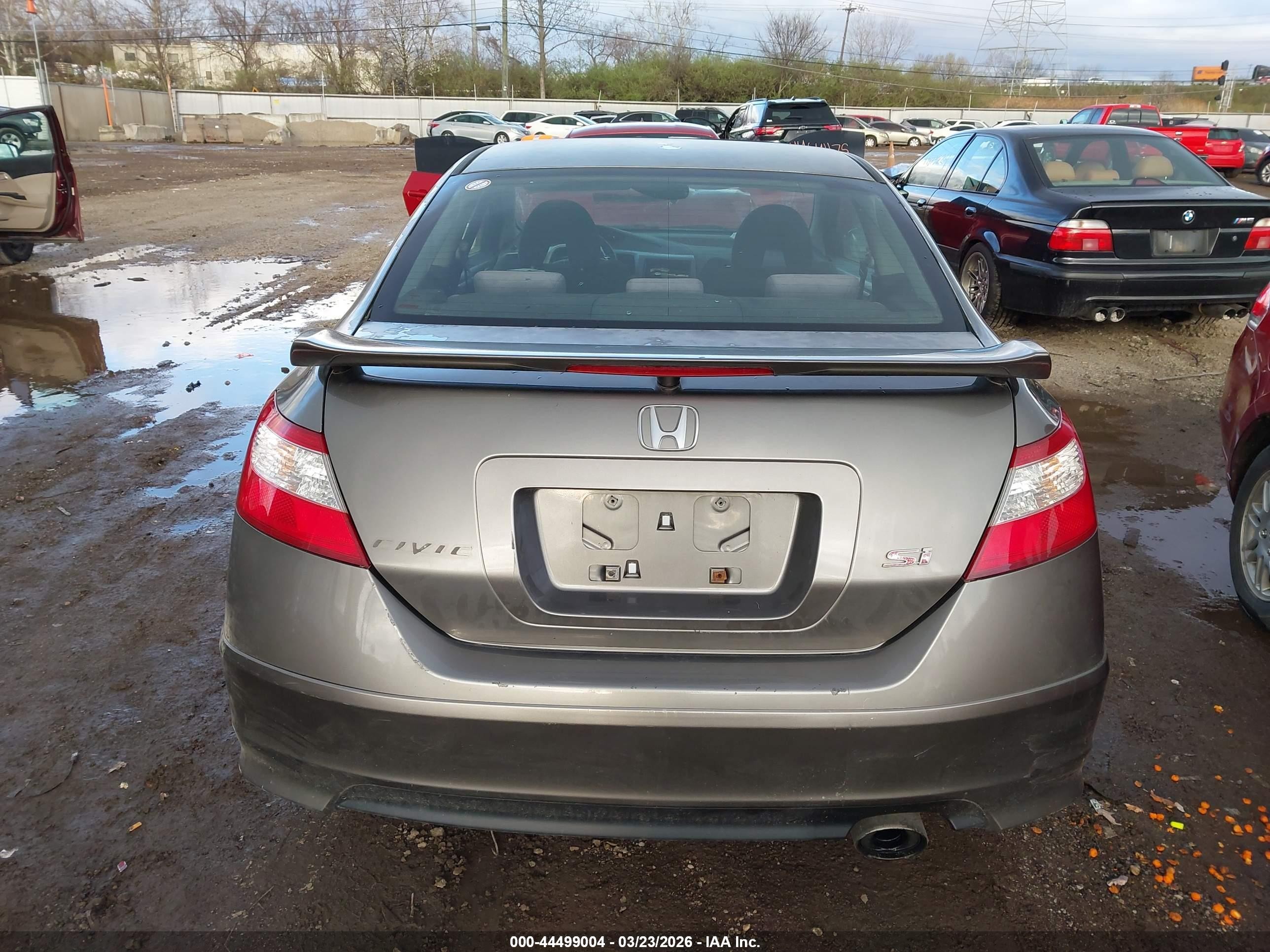 2006 Honda Civic Si Si/si (m6)/w/navi   St Gray vin: 2HGFG21596H706191