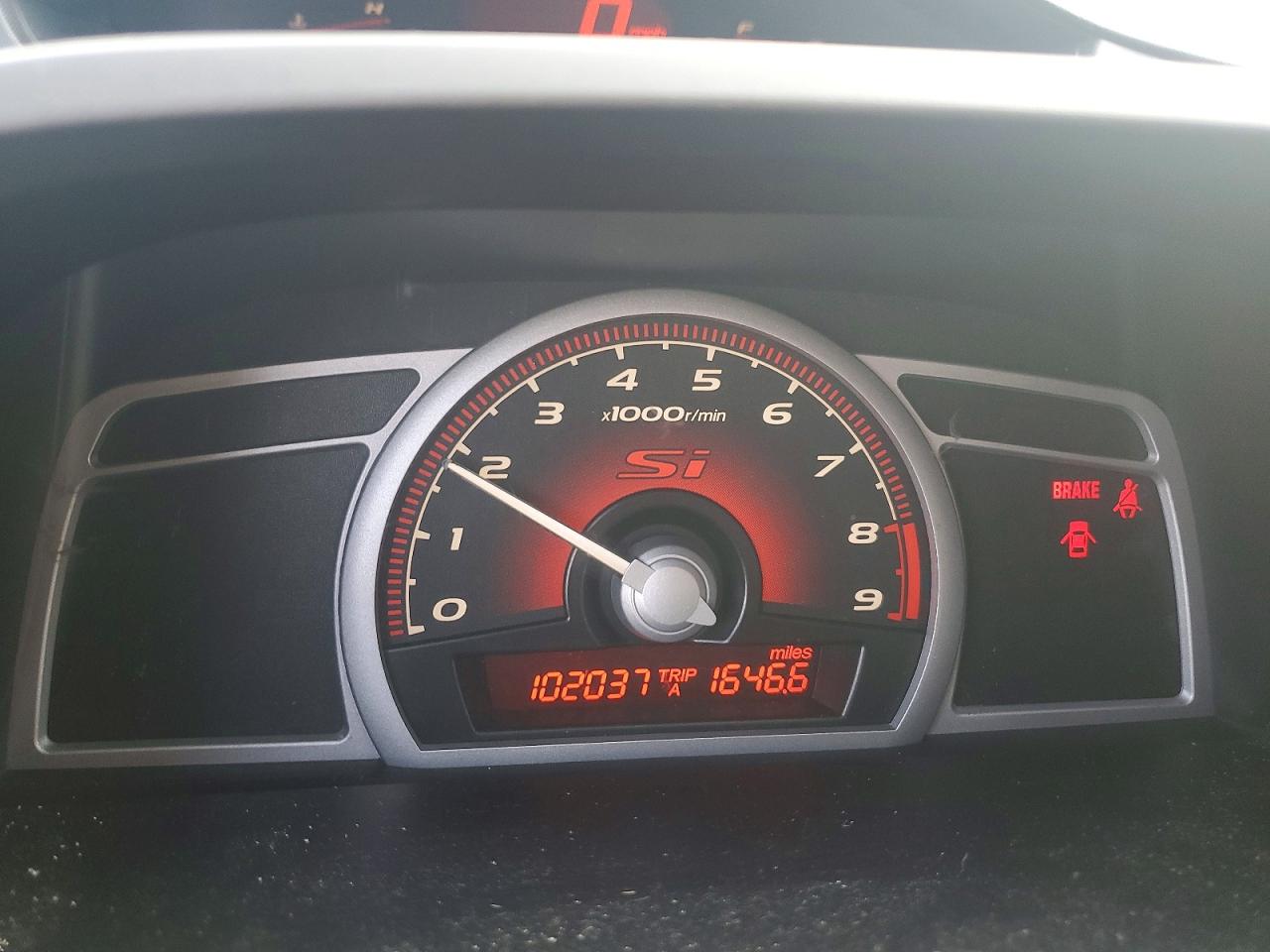 2007 Honda Civic Si Gray vin: 2HGFG215X7H702264