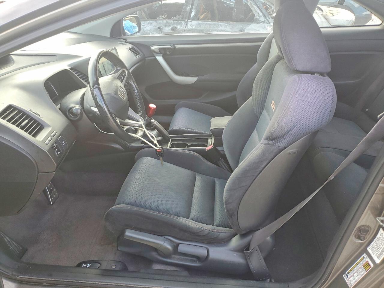 2007 Honda Civic Si Gray vin: 2HGFG215X7H702264