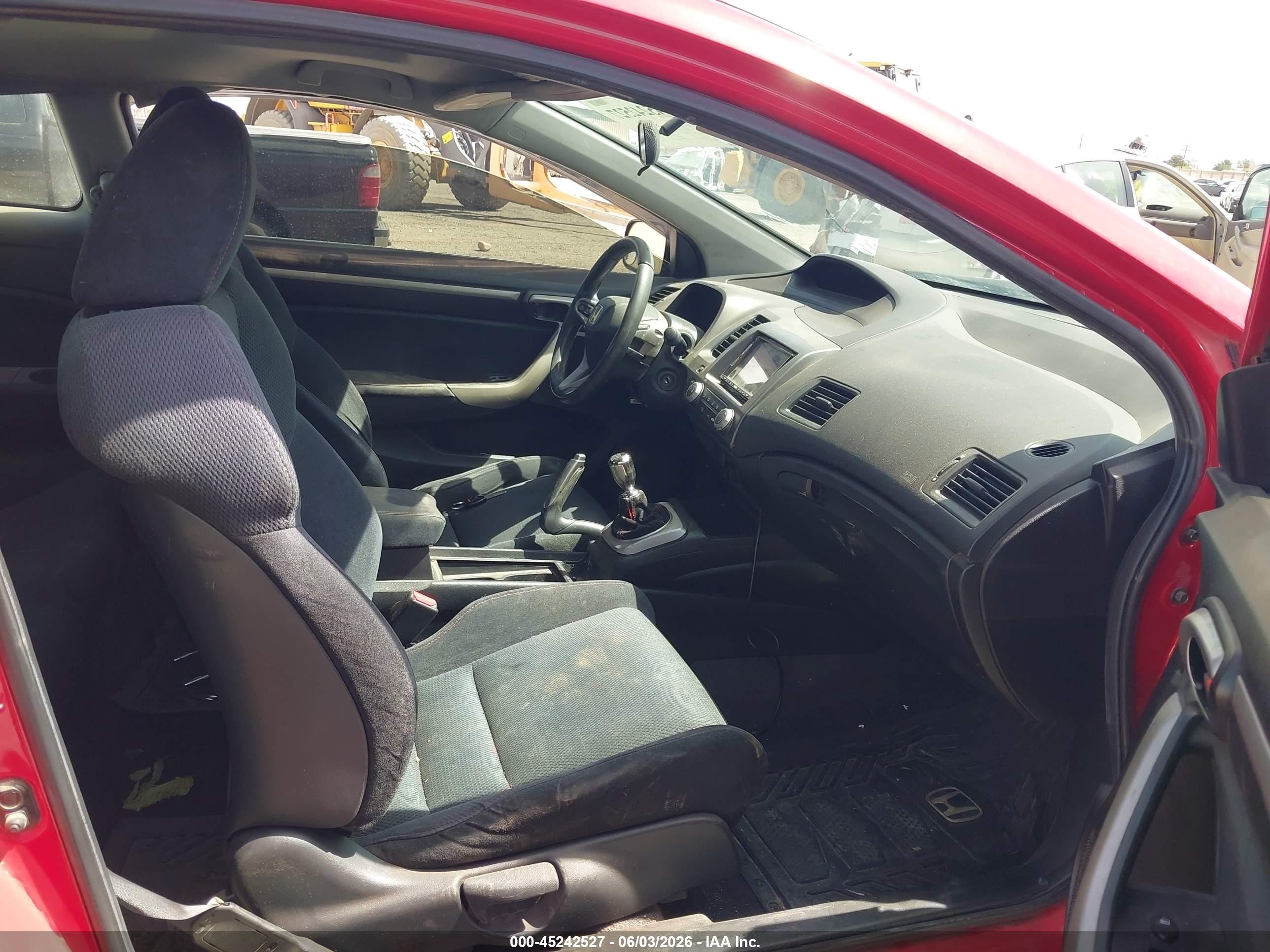 2007 Honda Civic Si Red vin: 2HGFG215X7H703141