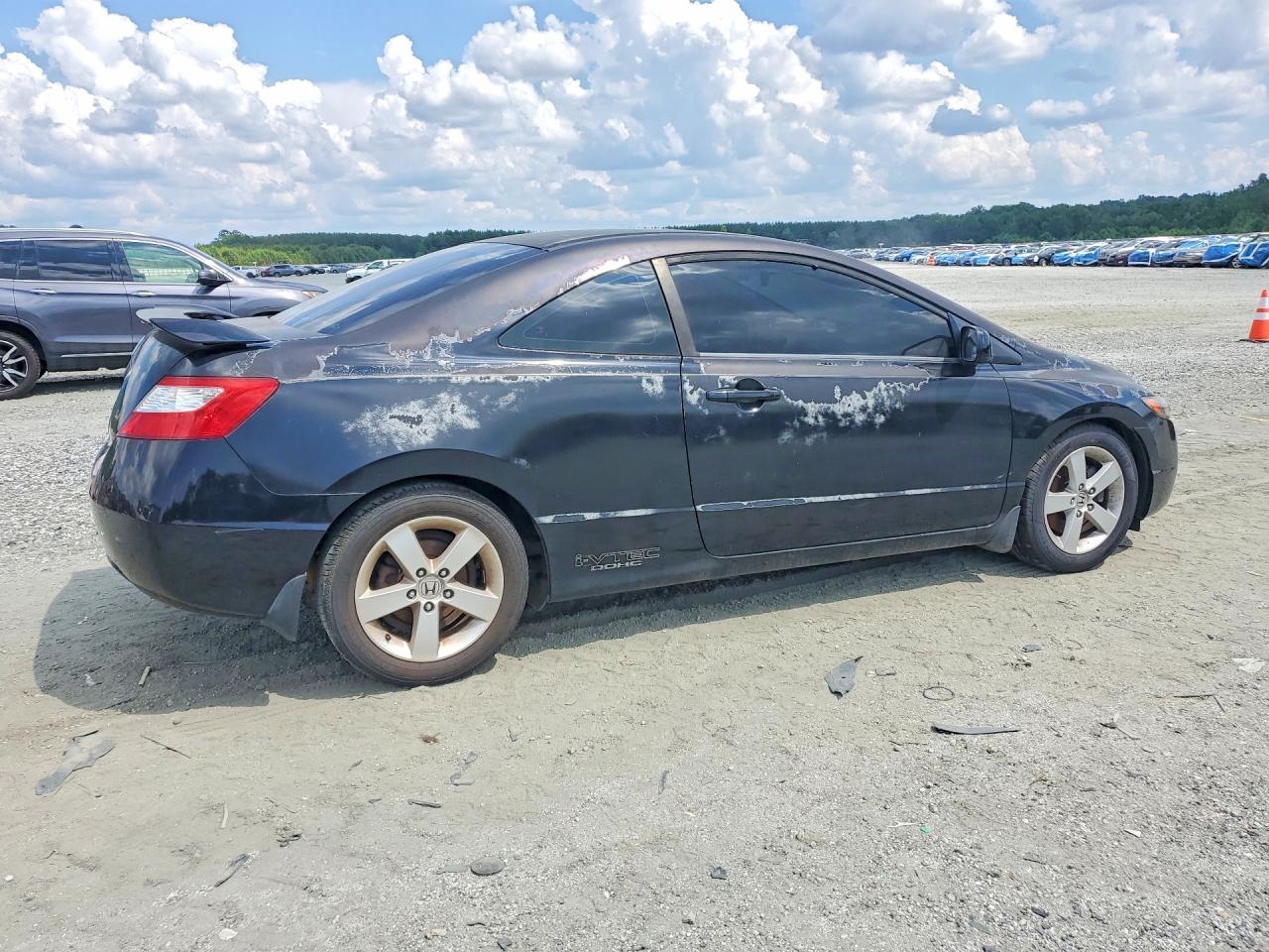 2007 Honda Civic Si Black vin: 2HGFG215X7H711059