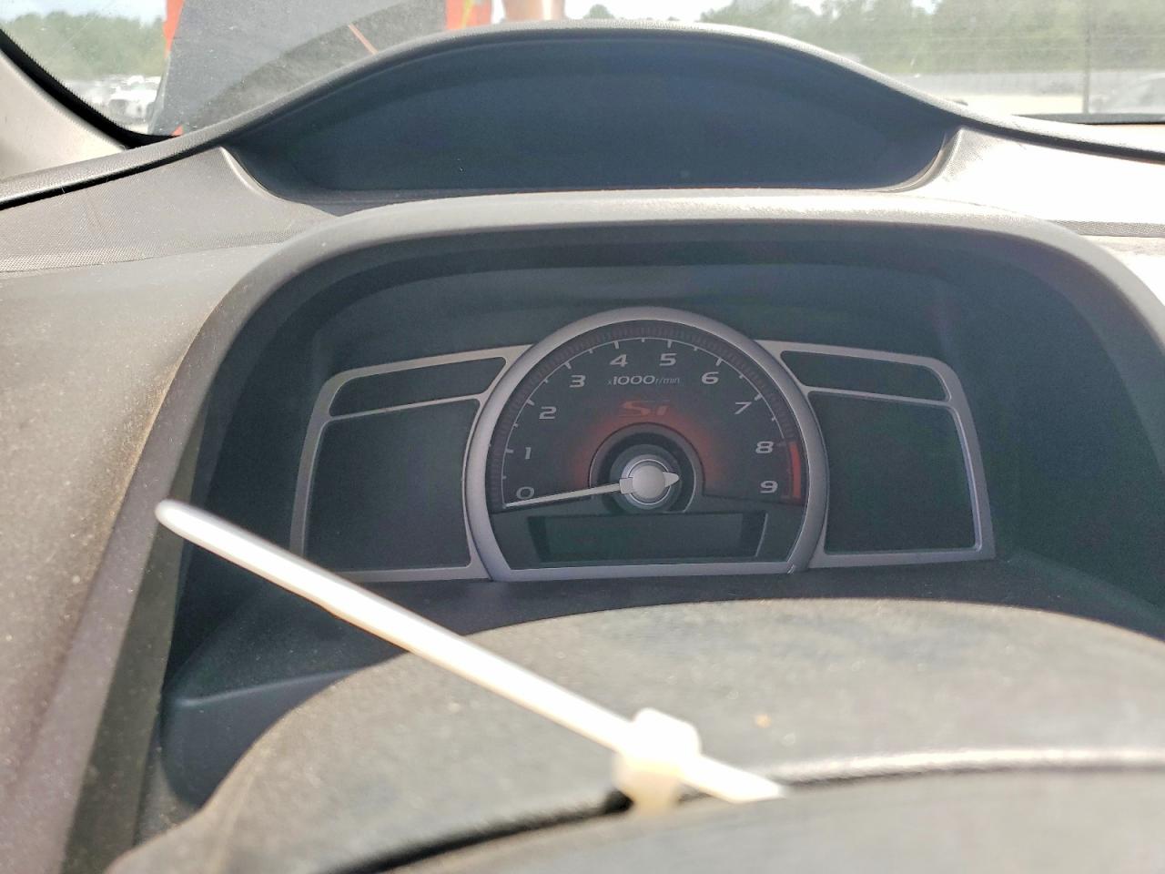 2007 Honda Civic Si Black vin: 2HGFG215X7H711059