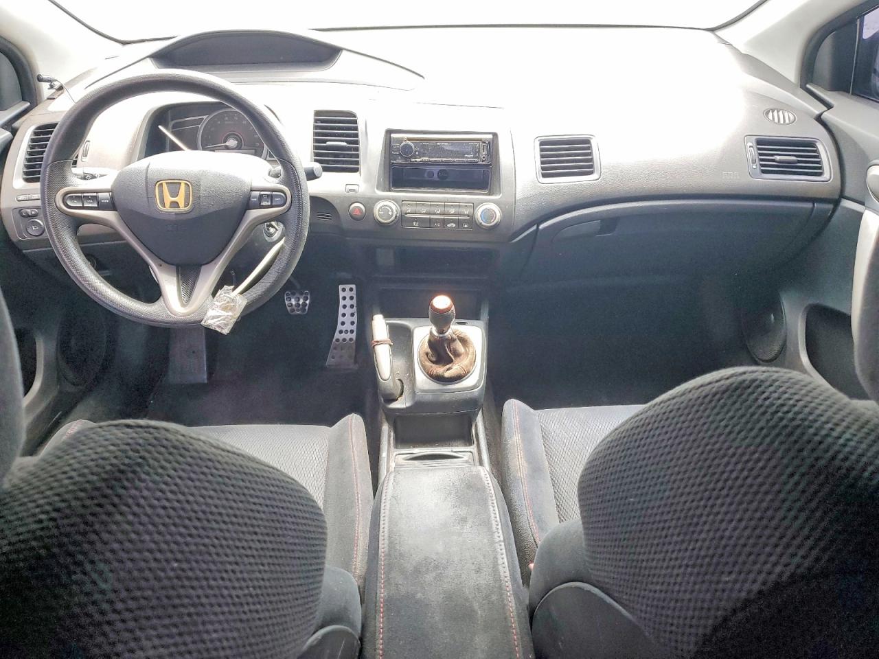 2007 Honda Civic Si Black vin: 2HGFG215X7H711059