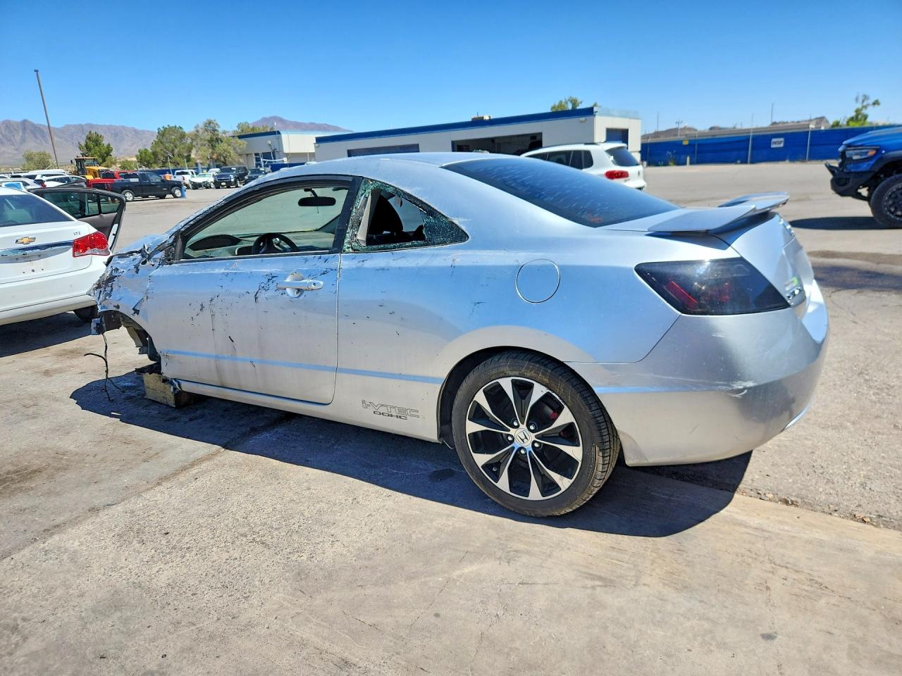 2008 Honda Civic Si Silver vin: 2HGFG215X8H705571