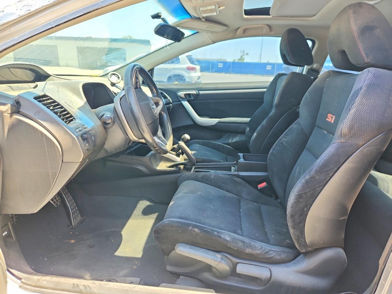 2008 Honda Civic Si Silver vin: 2HGFG215X8H705571