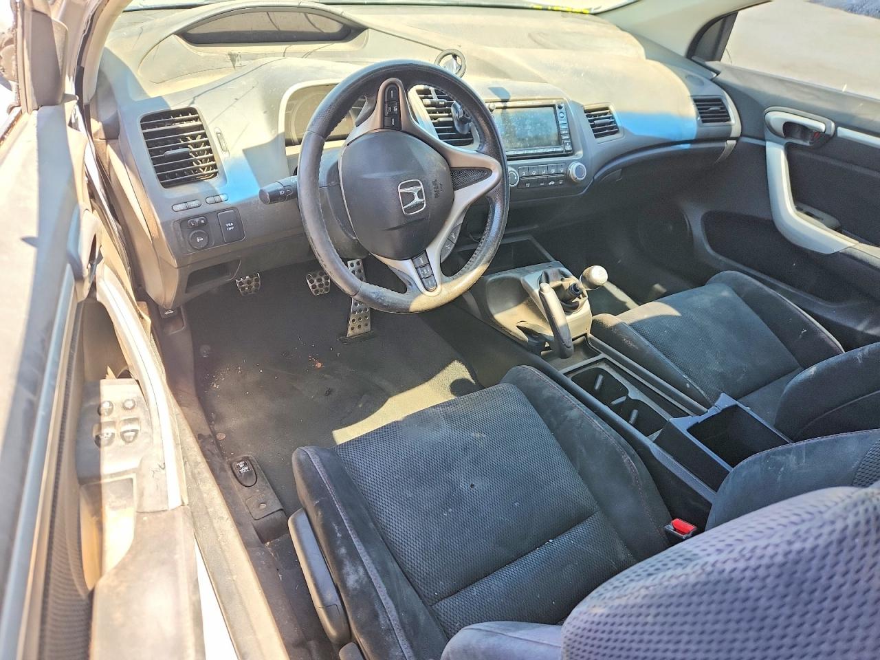 2008 Honda Civic Si Silver vin: 2HGFG215X8H705571
