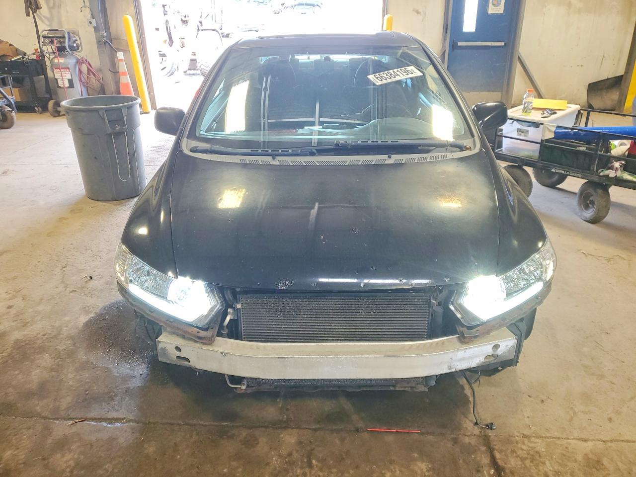 2009 Honda Civic Si Черный vin: 2HGFG215X9H704339