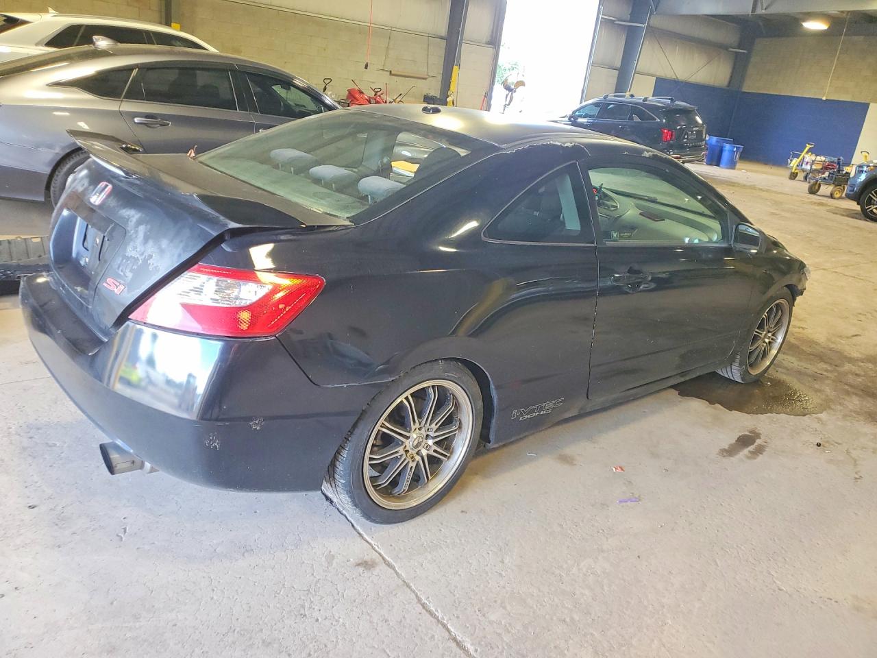 2009 Honda Civic Si Черный vin: 2HGFG215X9H704339