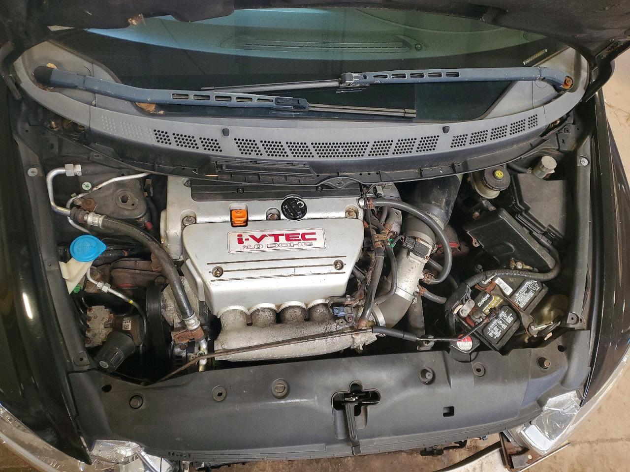 2009 Honda Civic Si Черный vin: 2HGFG215X9H704339