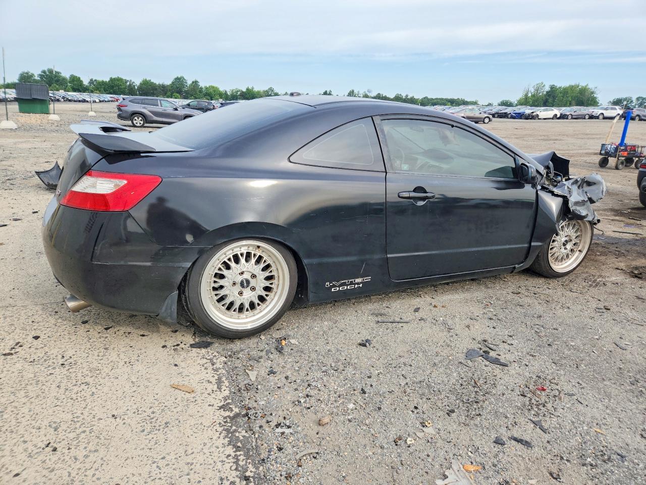 2011 Honda Civic Si Black vin: 2HGFG2A50BH700189