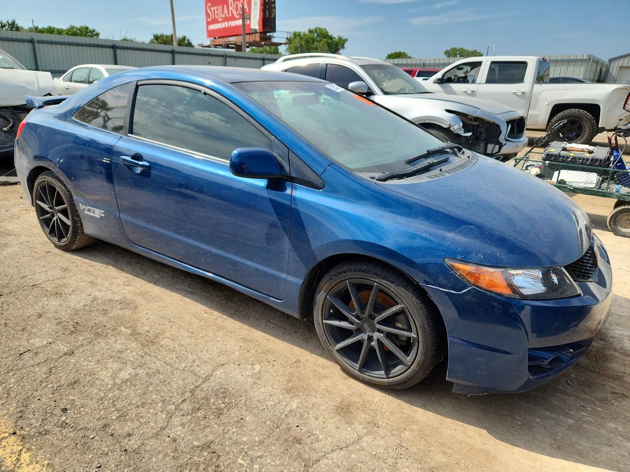2010 Honda Civic Si Blue vin: 2HGFG2A51AH700149