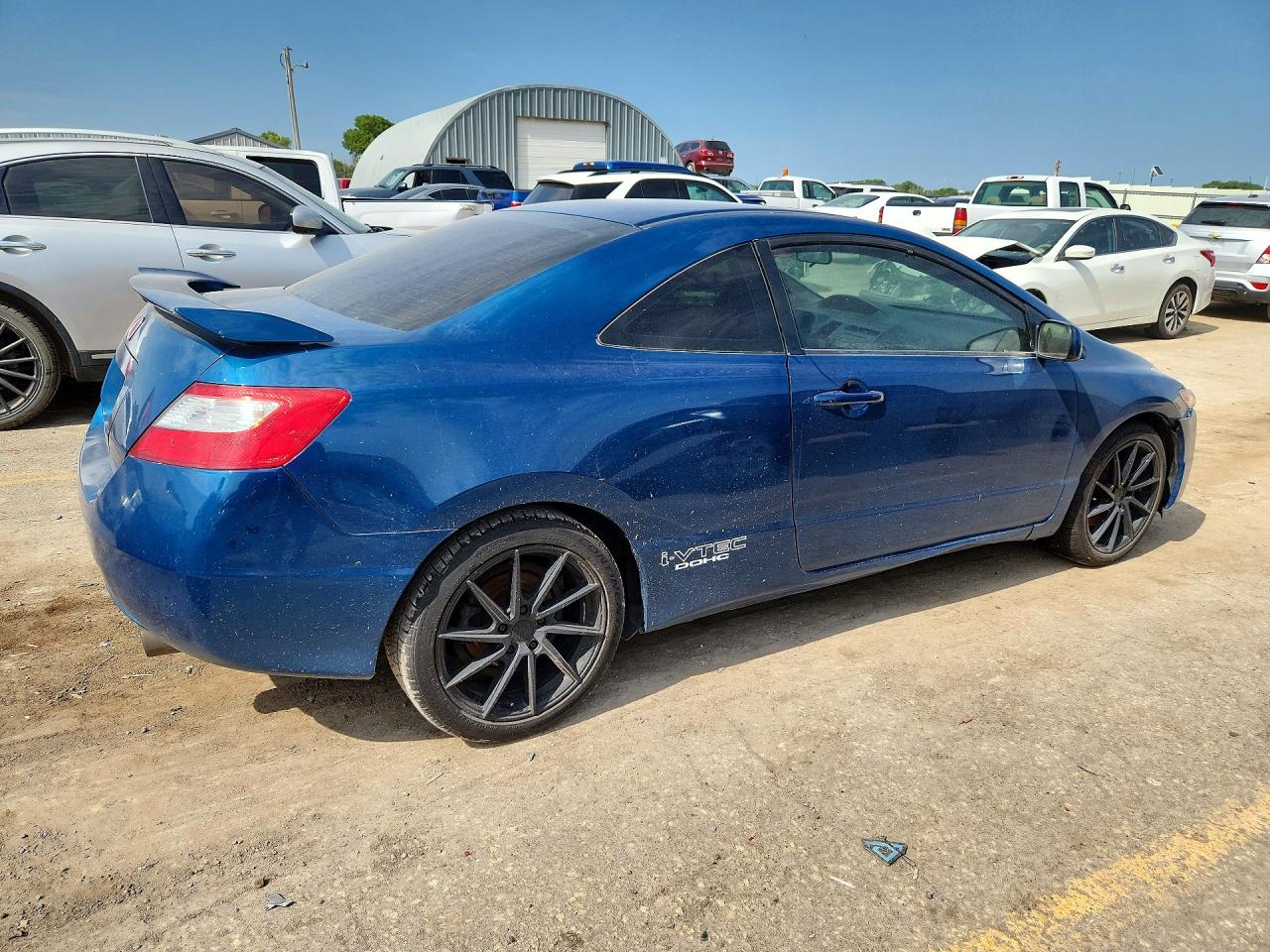2010 Honda Civic Si Blue vin: 2HGFG2A51AH700149
