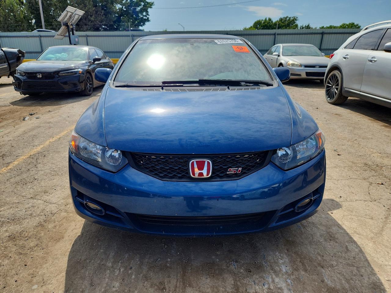2010 Honda Civic Si Blue vin: 2HGFG2A51AH700149