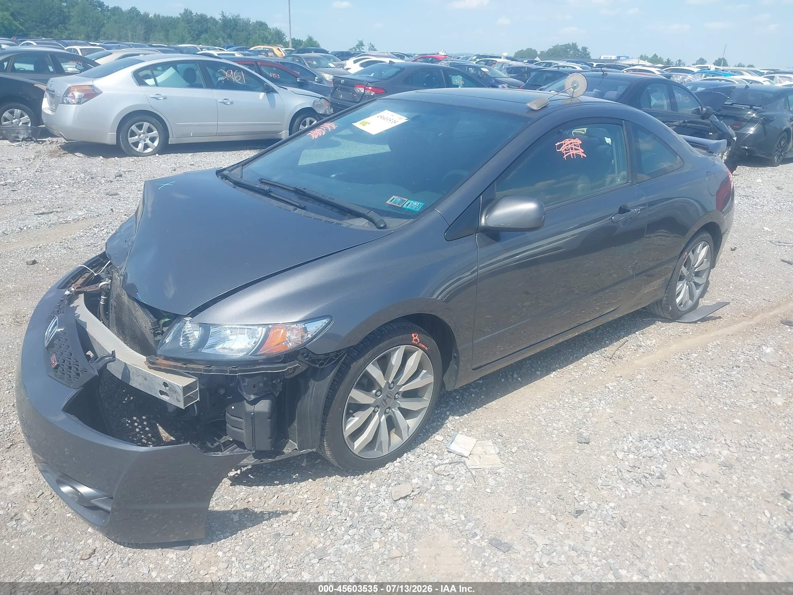 2011 Honda Civic Si Gray vin: 2HGFG2A56BH700178