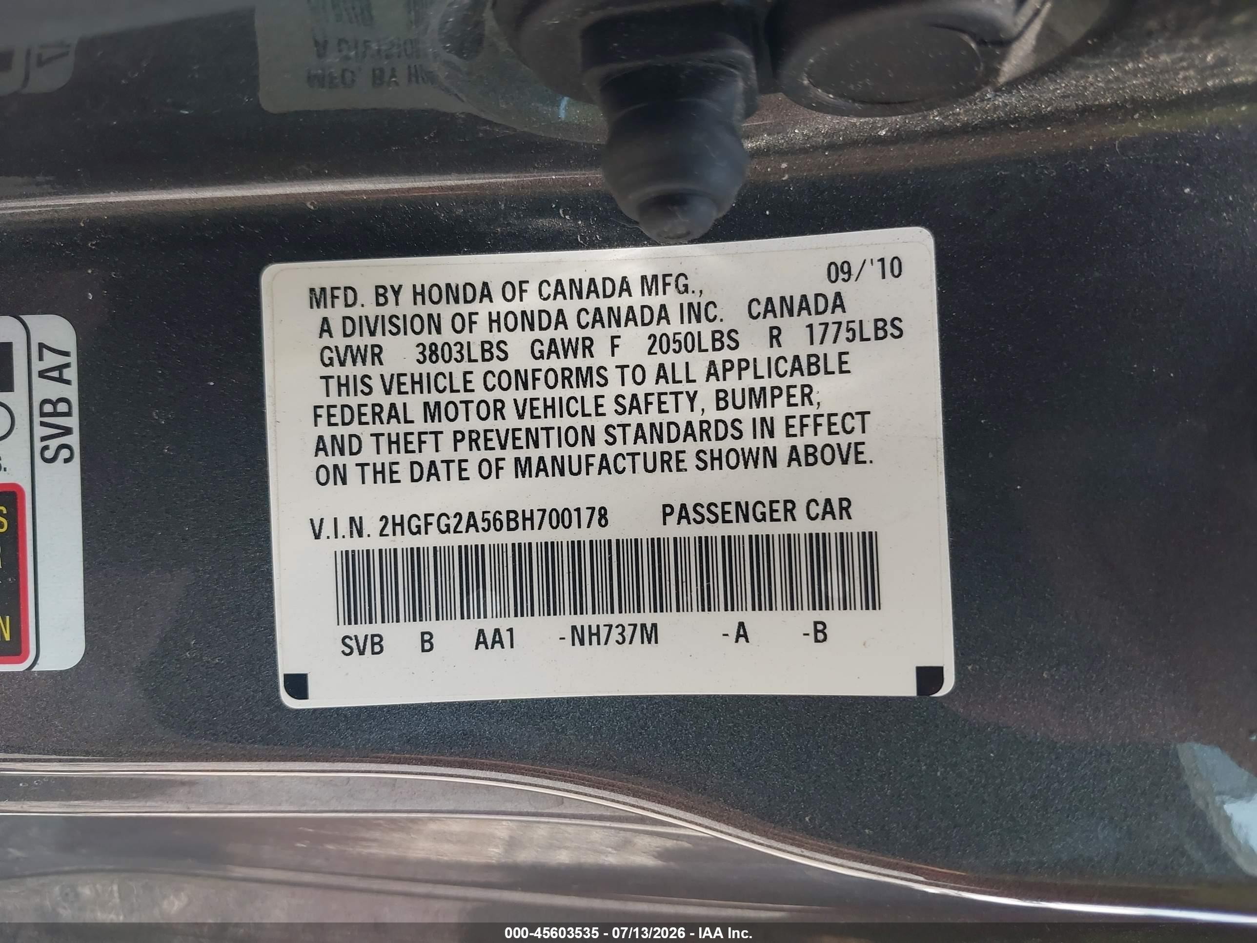 2011 Honda Civic Si Gray vin: 2HGFG2A56BH700178