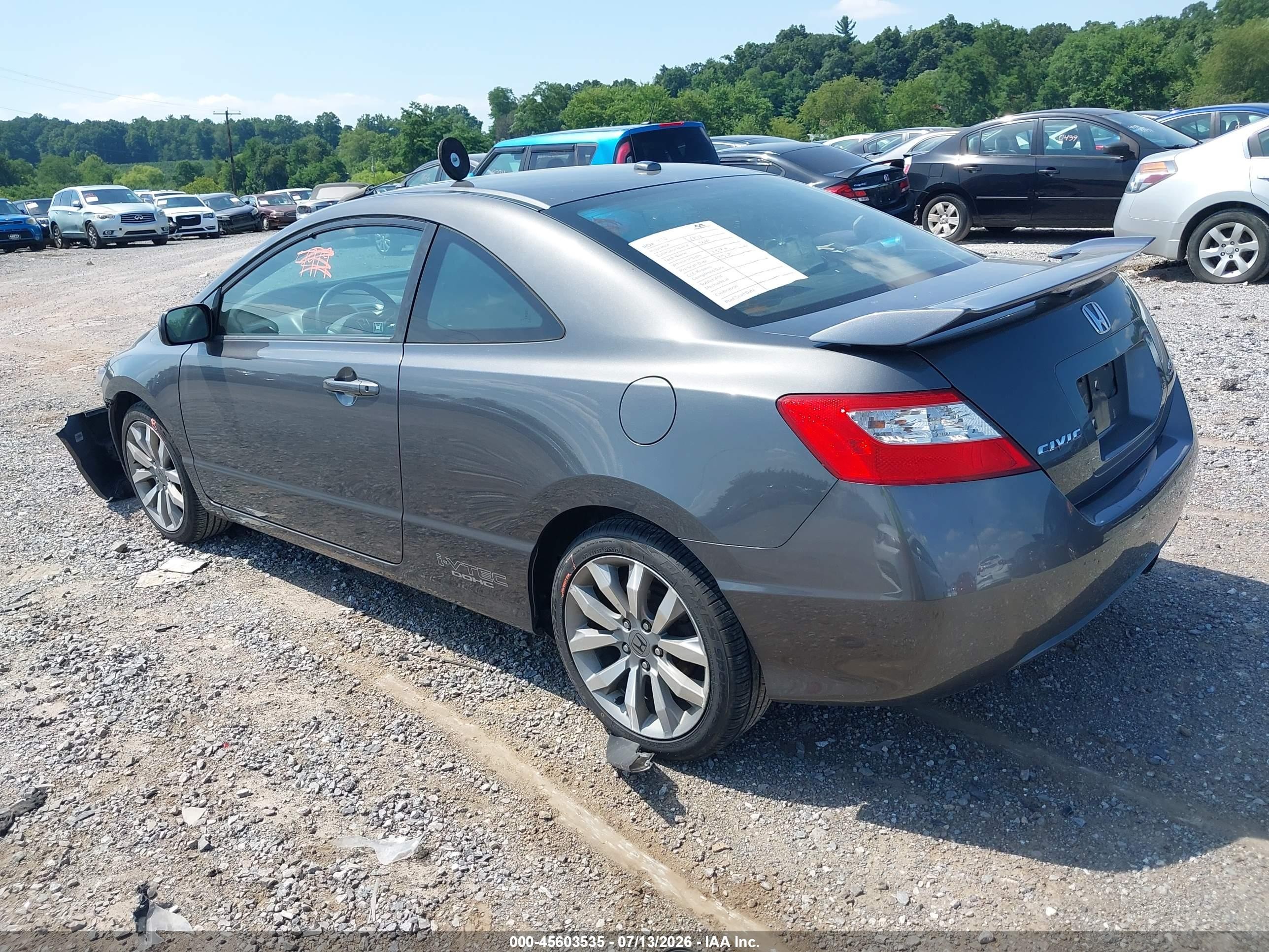 2011 Honda Civic Si Gray vin: 2HGFG2A56BH700178