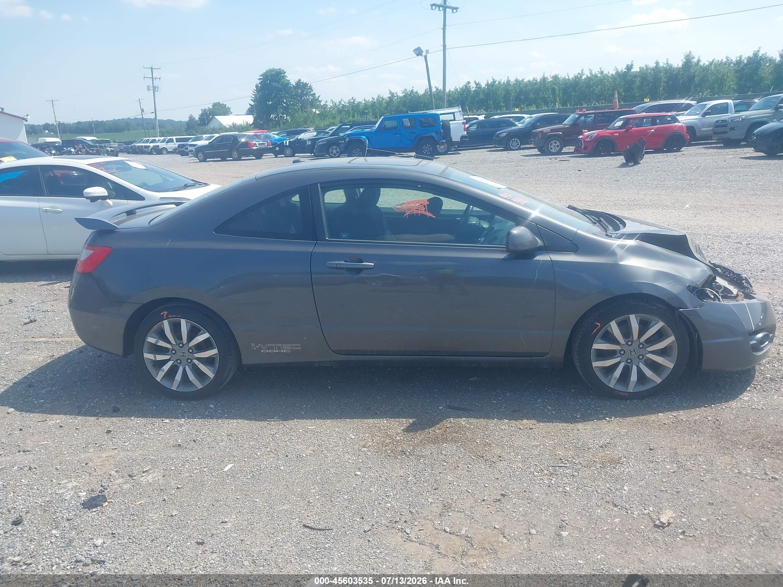 2011 Honda Civic Si Gray vin: 2HGFG2A56BH700178