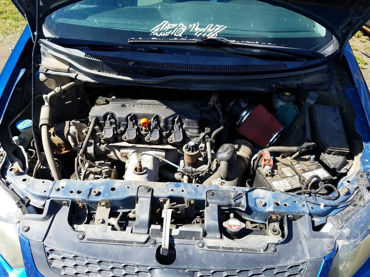 2013 Honda Civic Lx Blue vin: 2HGFG3A4XDH003130