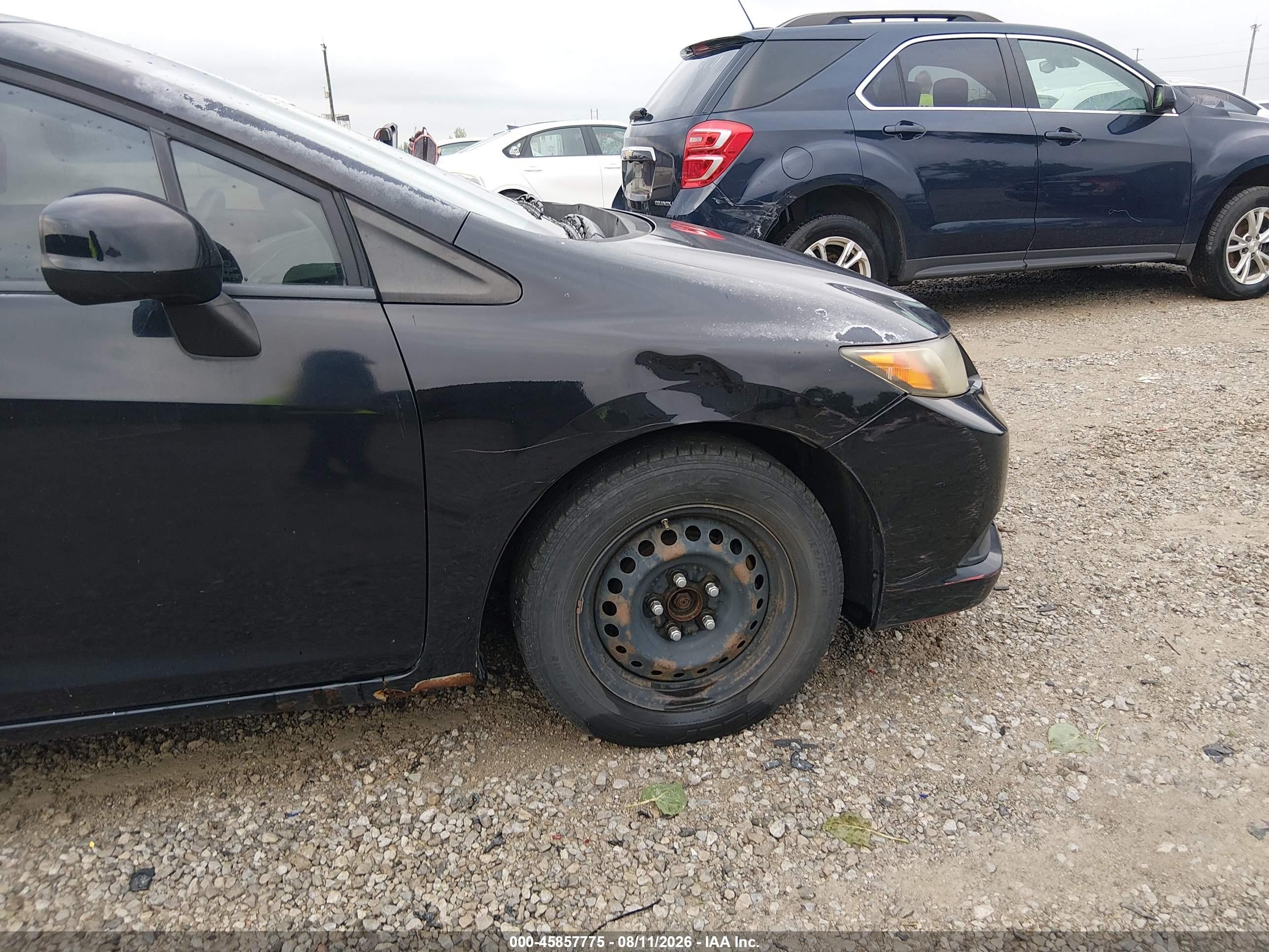 2012 Honda Civic Lx Black vin: 2HGFG3A51CH549533