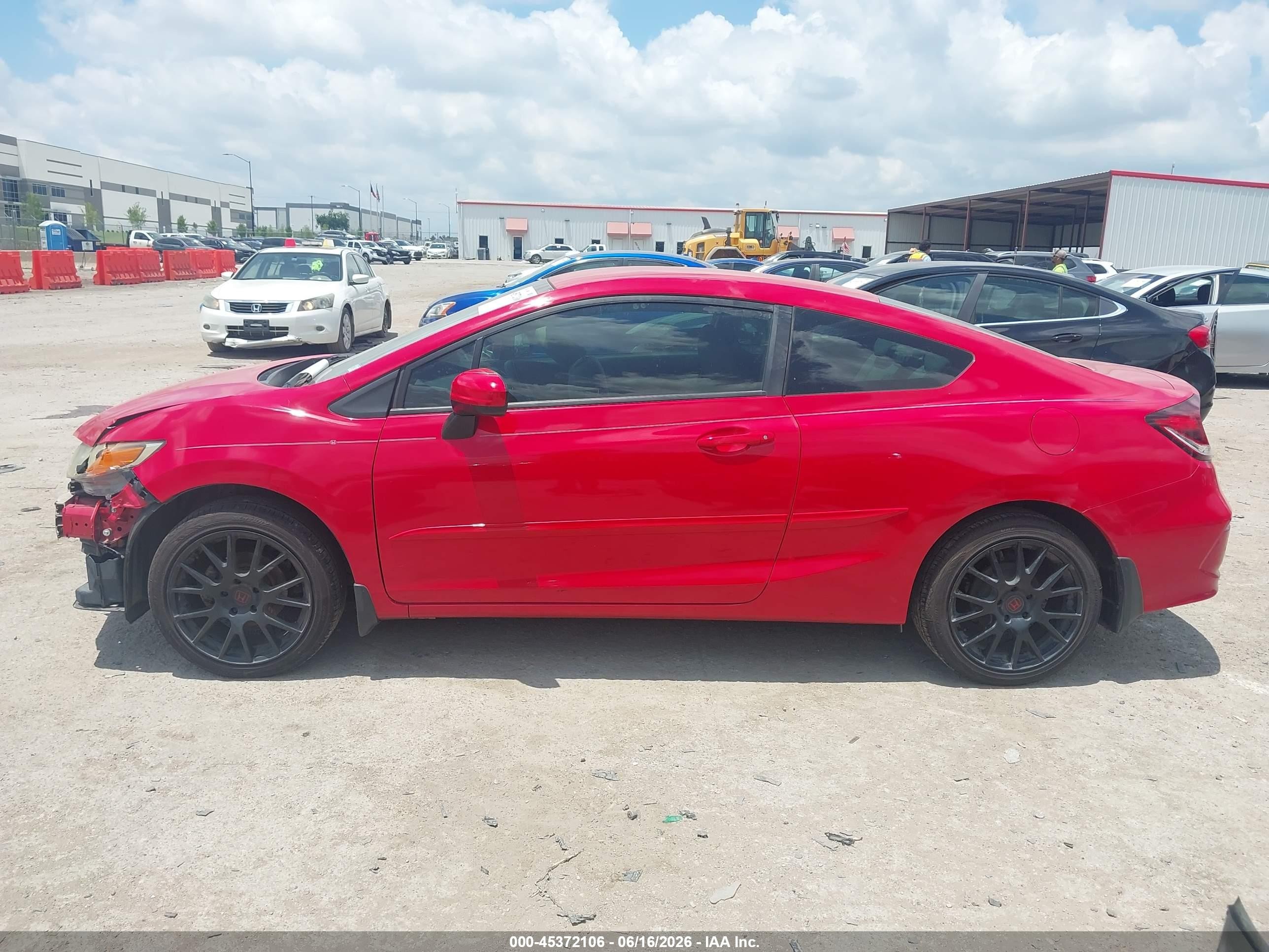 2014 Honda Civic Lx Красный vin: 2HGFG3A51EH519354