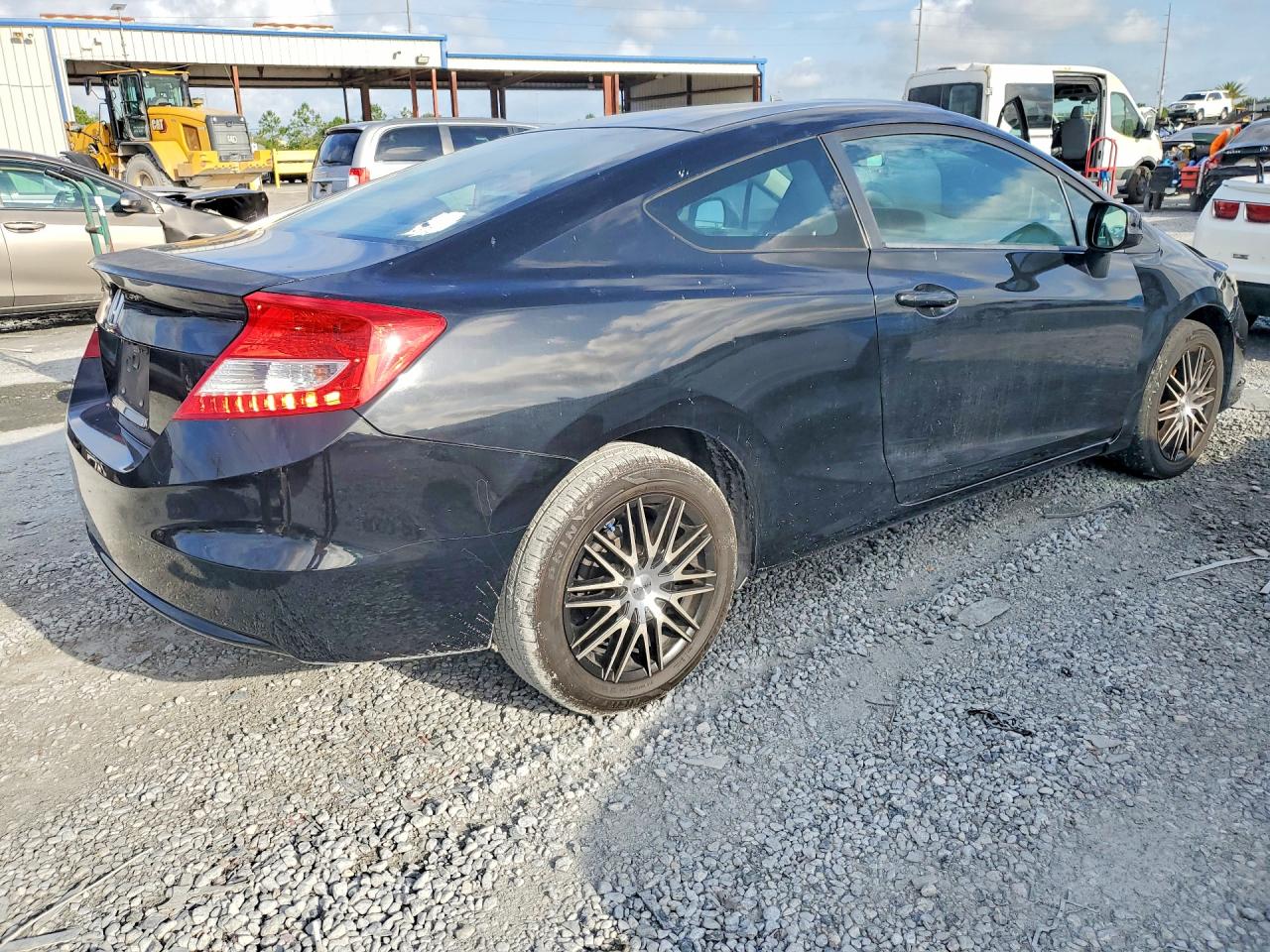 2013 Honda Civic Lx Black vin: 2HGFG3A53DH522710