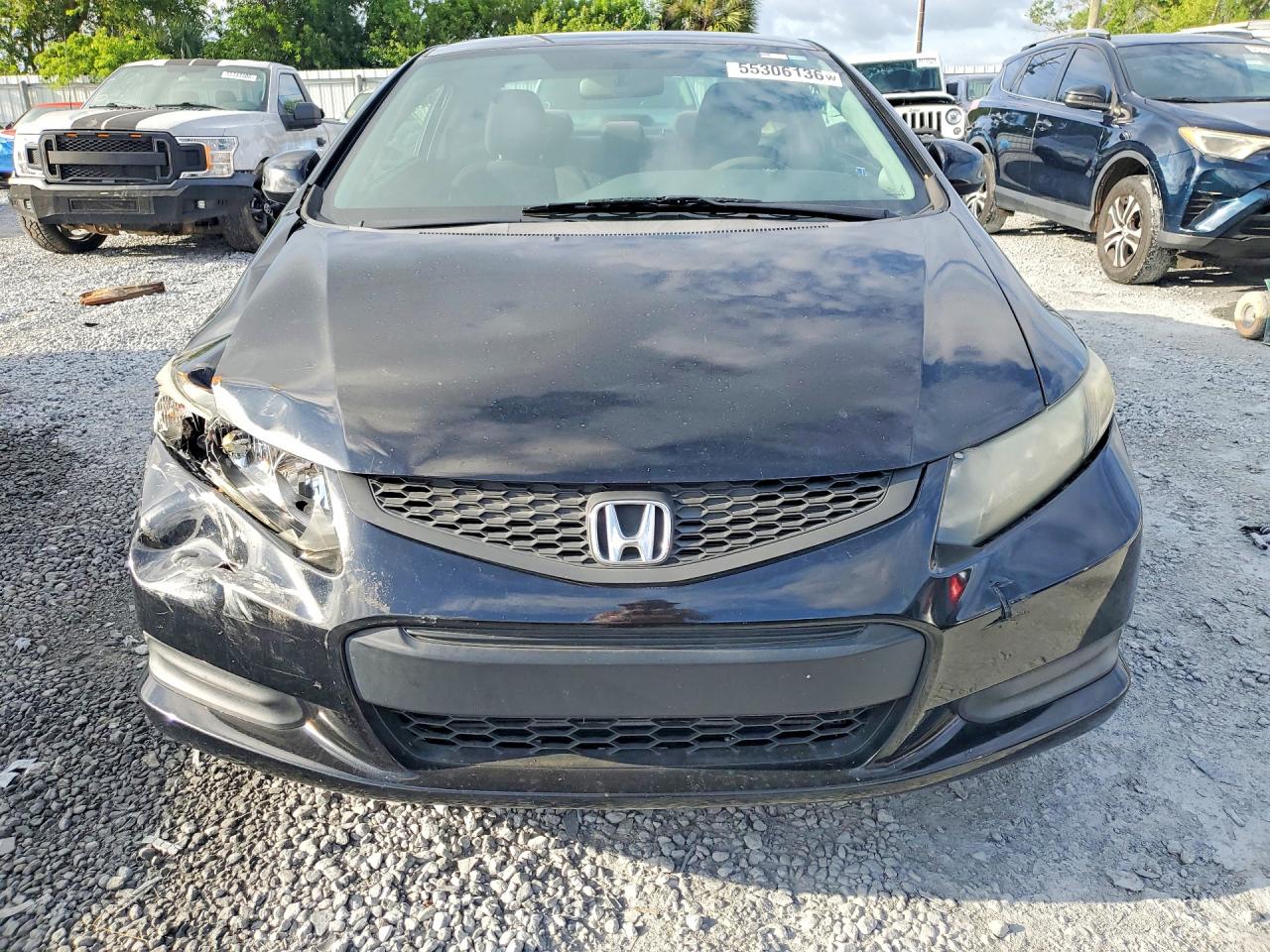 2013 Honda Civic Lx Black vin: 2HGFG3A53DH522710