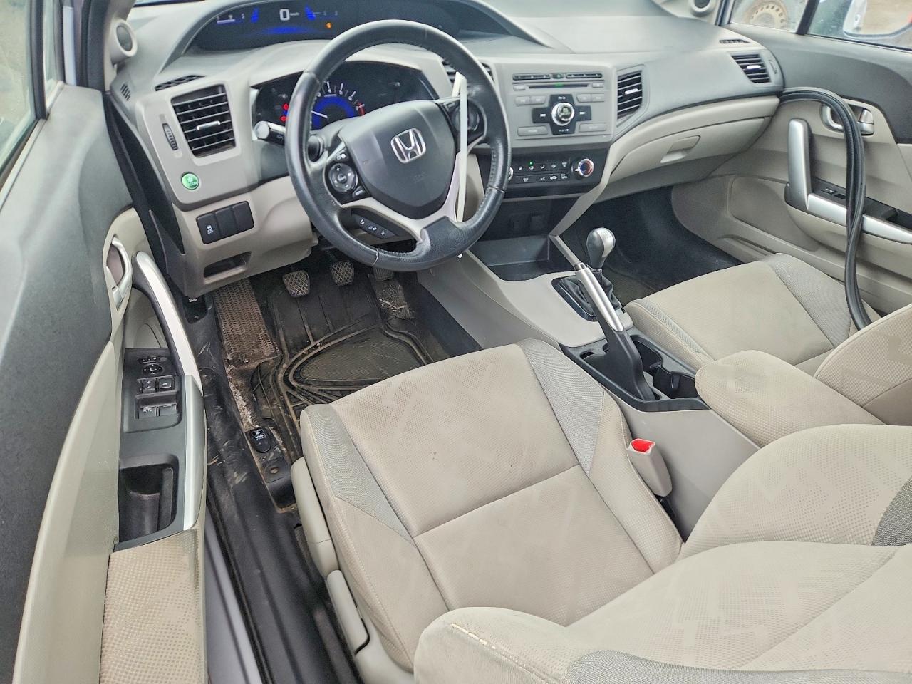 2012 Honda Civic Lx Silver vin: 2HGFG3A54CH010923
