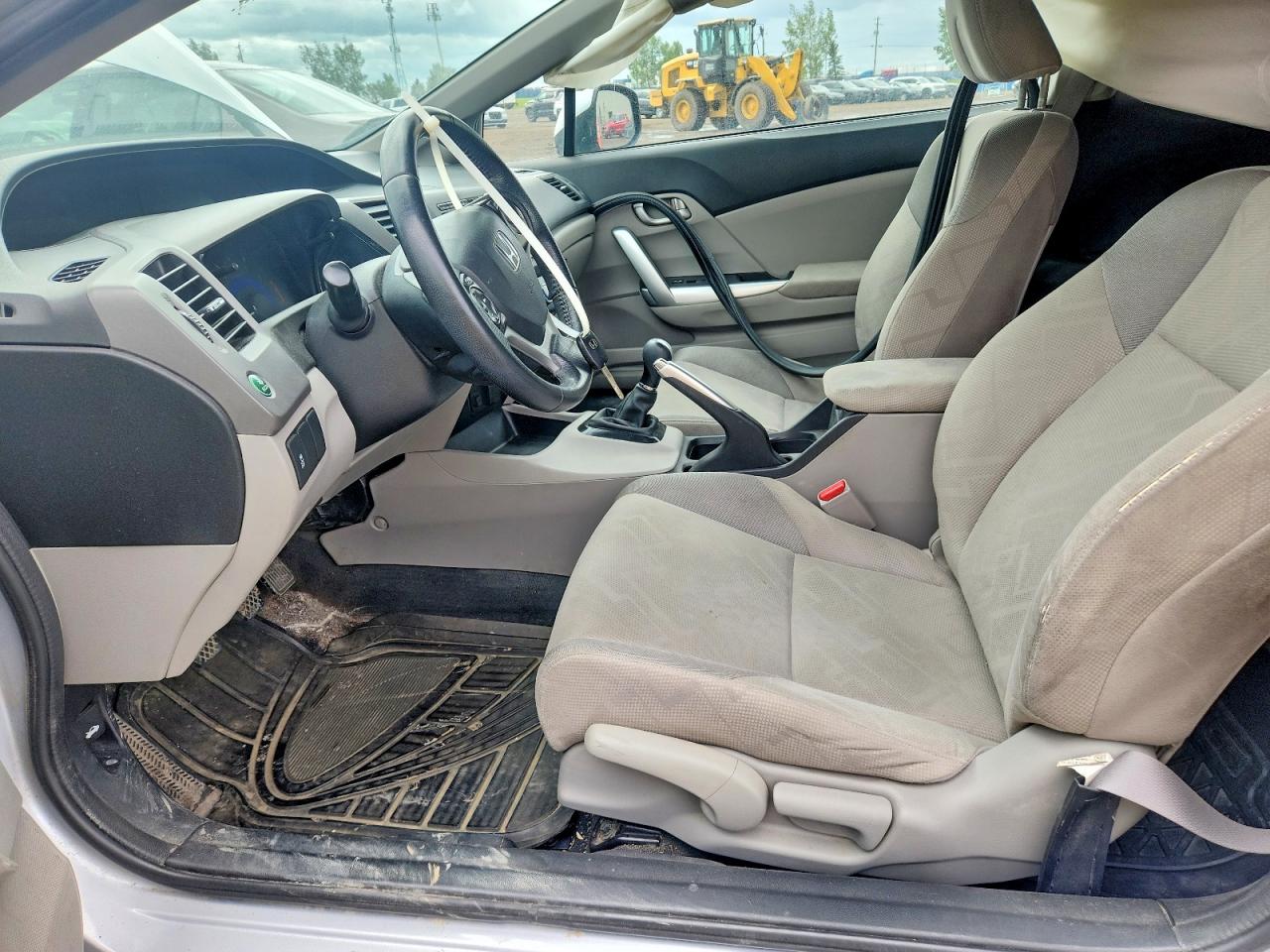 2012 Honda Civic Lx Silver vin: 2HGFG3A54CH010923