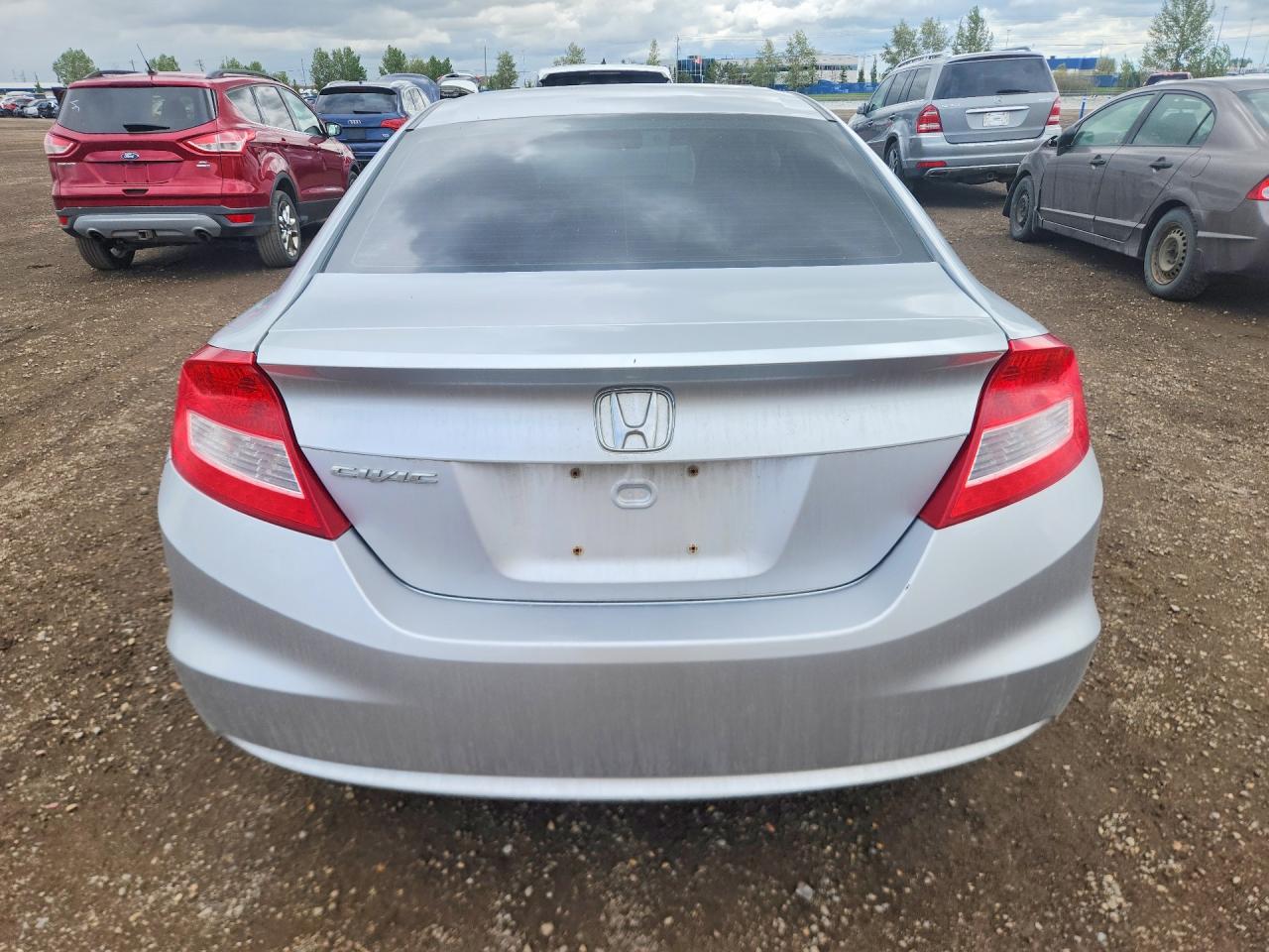 2012 Honda Civic Lx Silver vin: 2HGFG3A54CH010923