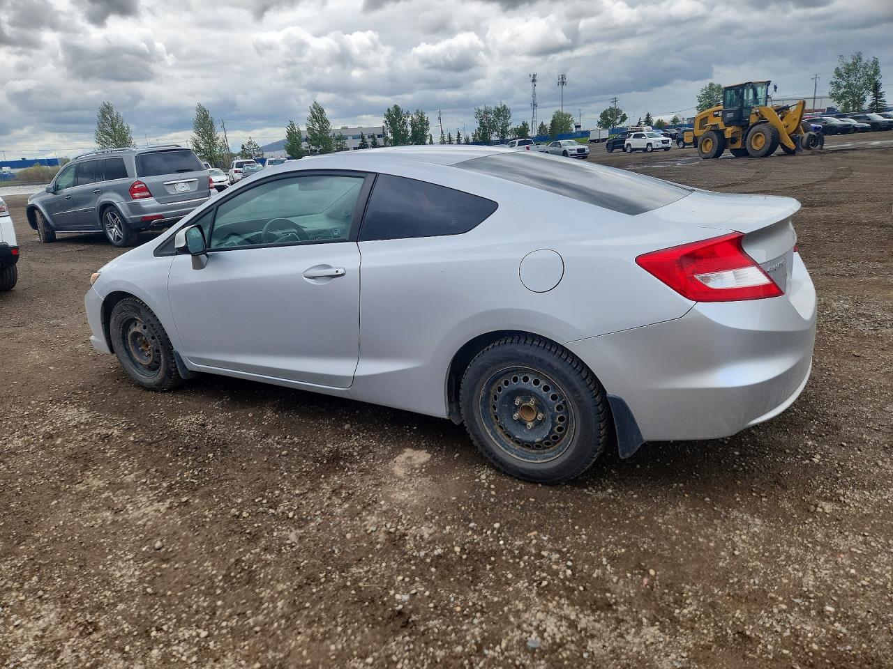 2012 Honda Civic Lx Silver vin: 2HGFG3A54CH010923