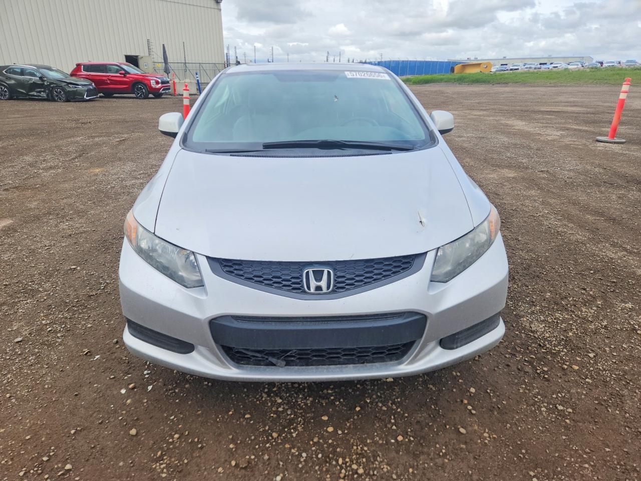 2012 Honda Civic Lx Silver vin: 2HGFG3A54CH010923