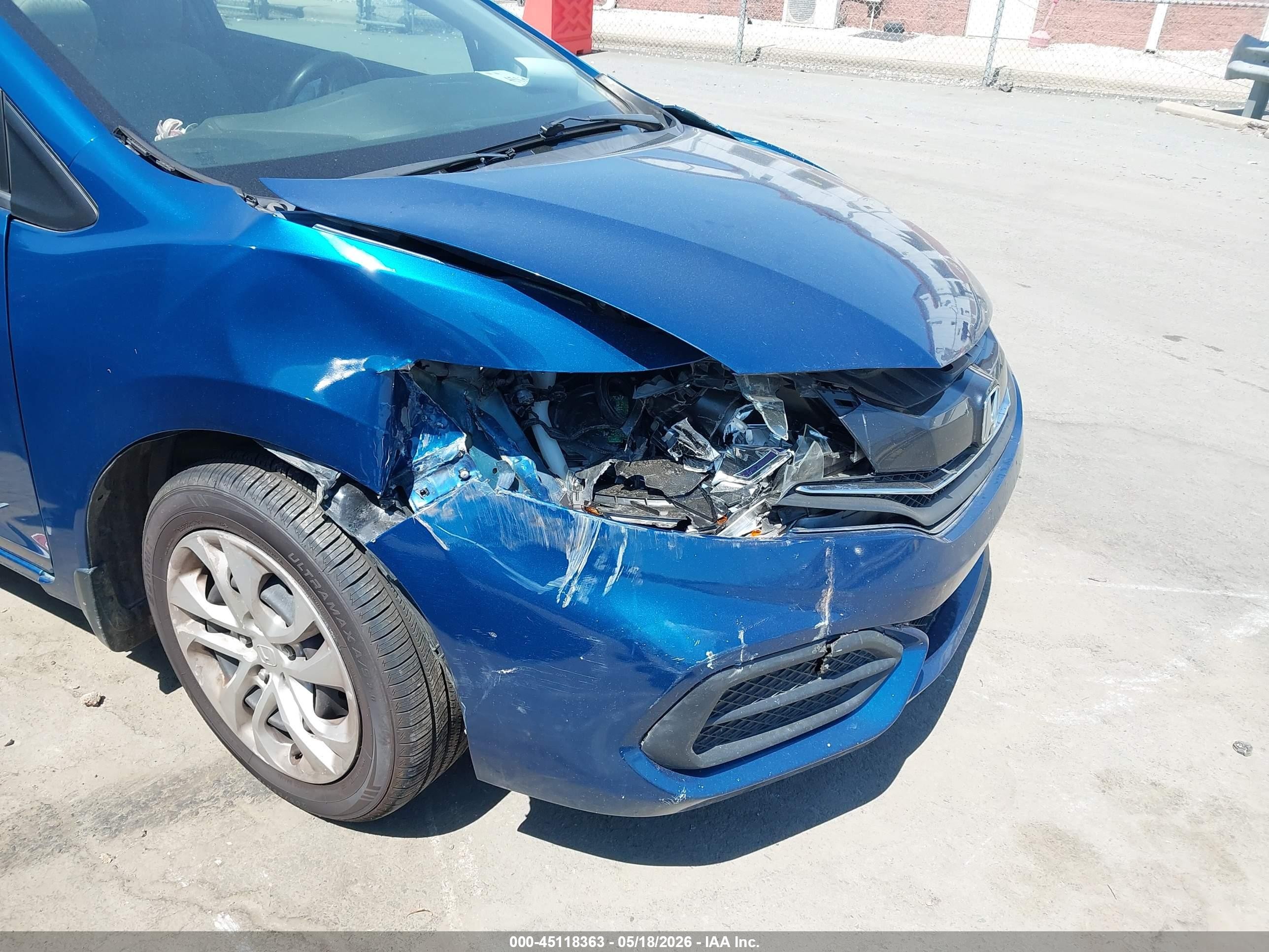 2015 Honda Civic Lx Blue vin: 2HGFG3A56FH509176
