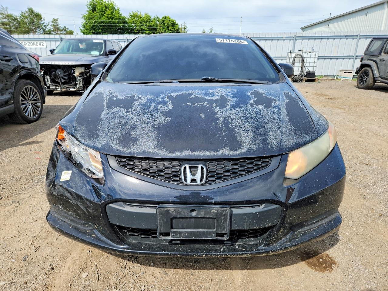 2012 Honda Civic Lx Black vin: 2HGFG3A58CH001612