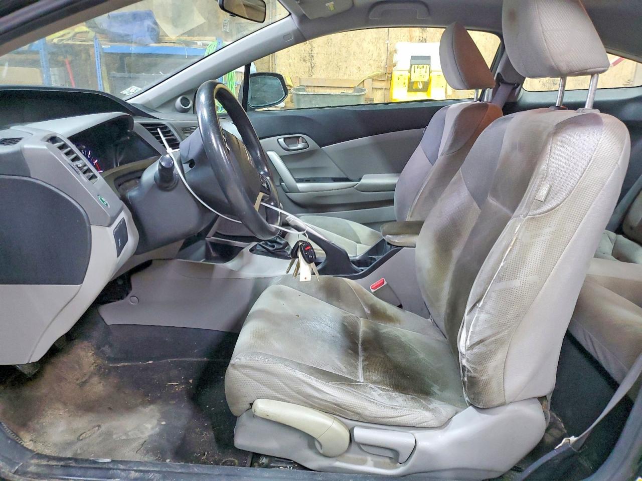 2012 Honda Civic Lx Черный vin: 2HGFG3A58CH523995