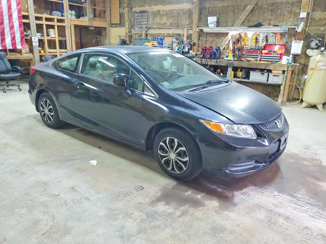 2012 Honda Civic Lx Черный vin: 2HGFG3A58CH523995