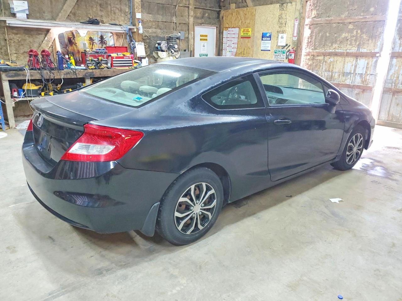 2012 Honda Civic Lx Черный vin: 2HGFG3A58CH523995