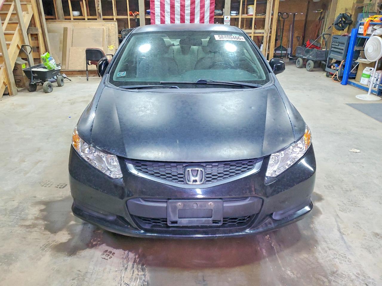2012 Honda Civic Lx Черный vin: 2HGFG3A58CH523995