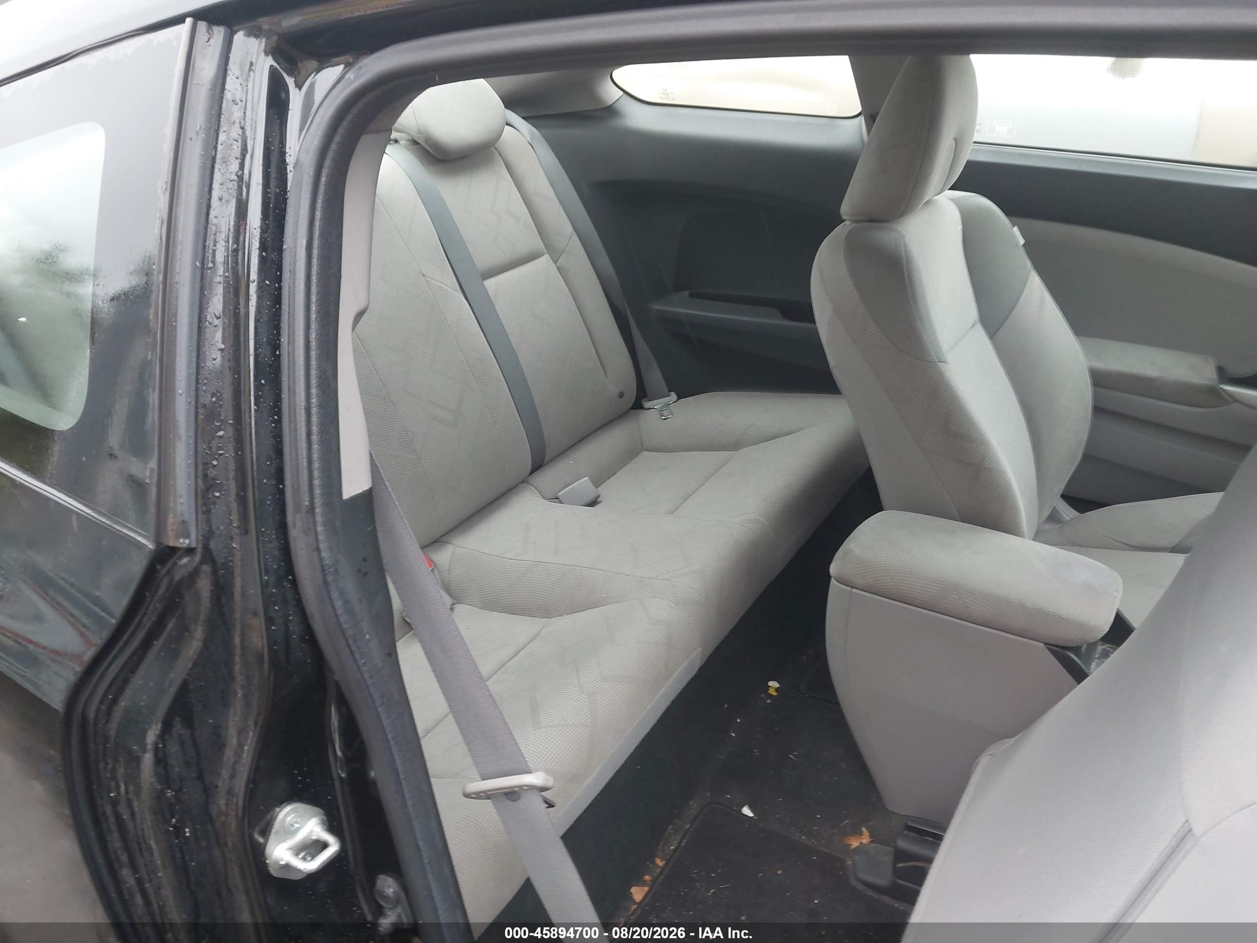 2012 Honda Civic Lx Black vin: 2HGFG3A59CH540661