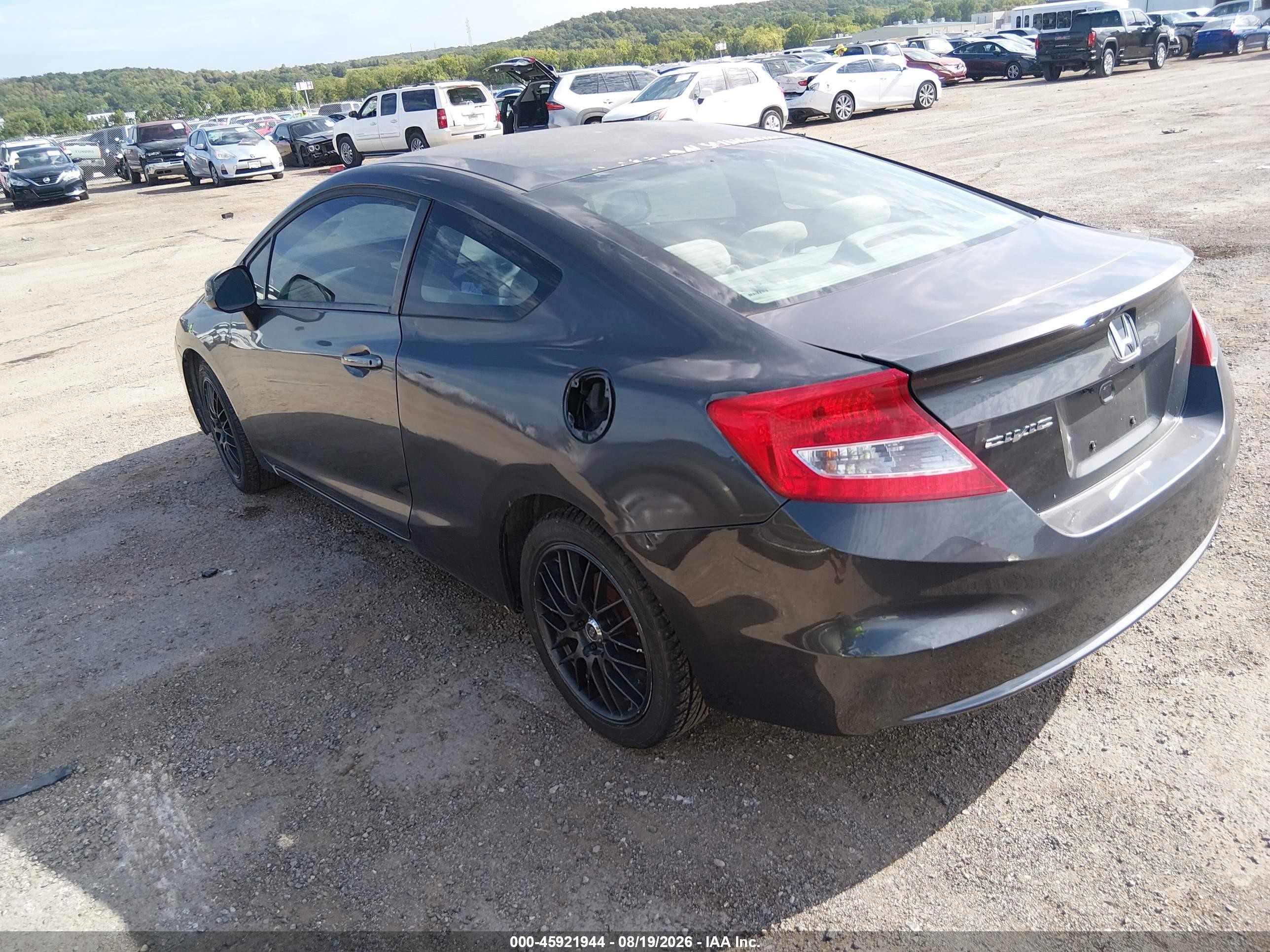 2012 Honda Civic Lx Серый vin: 2HGFG3A5XCH519771