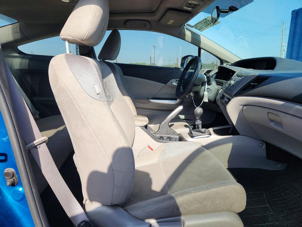 2012 Honda Civic Ex Blue vin: 2HGFG3A82CH535263