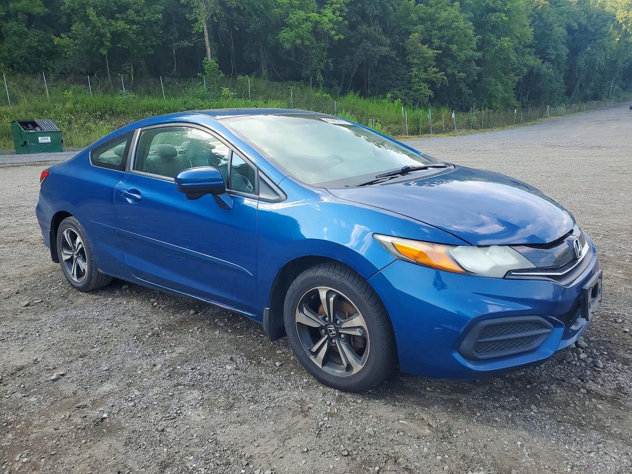 2015 Honda Civic Ex Blue vin: 2HGFG3A84FH508800